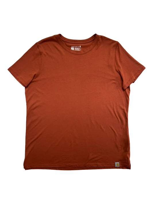 Youth Large 12/14Y Carhartt Rust Relaxed Fit T-Shirt