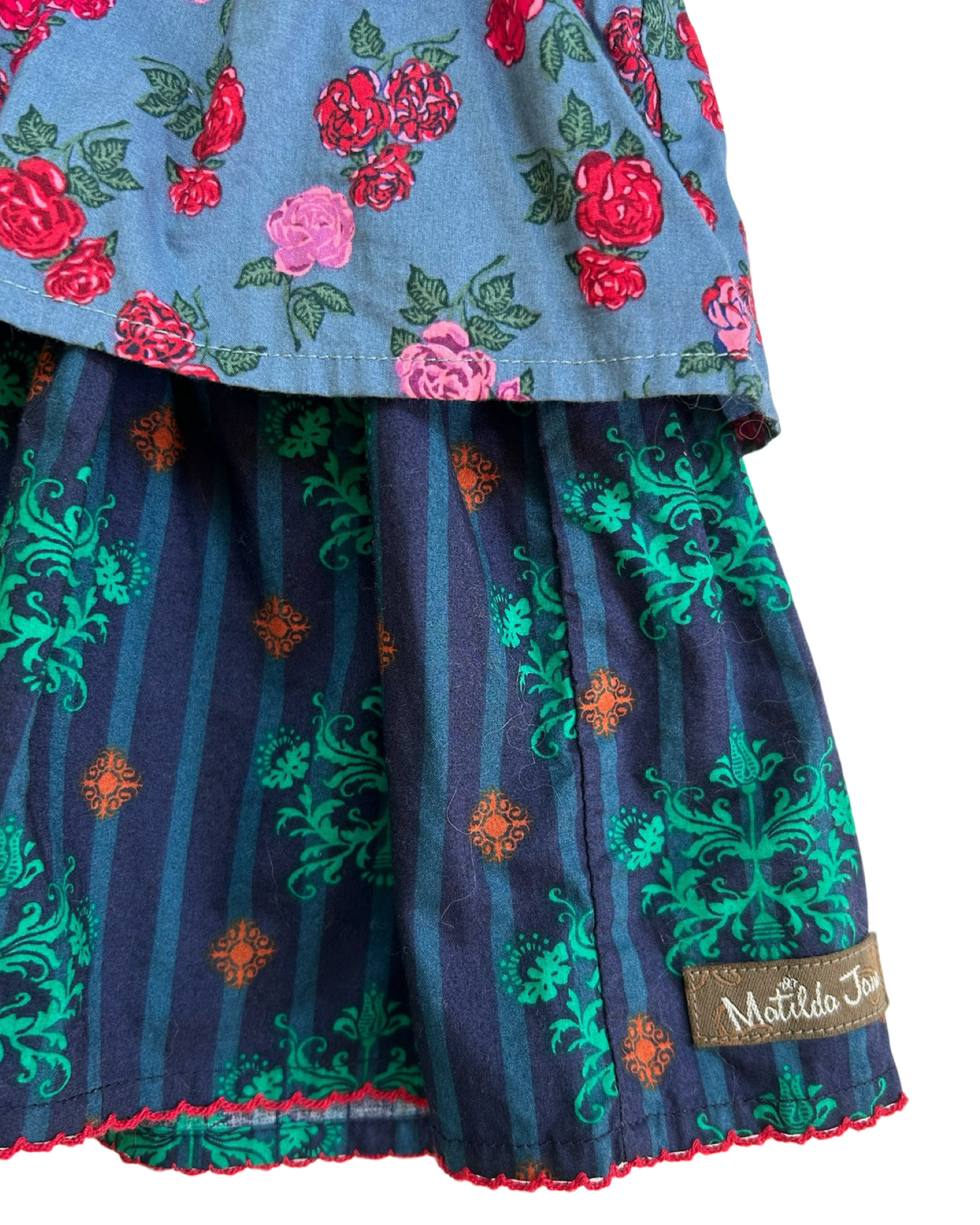 6x Girls Matilda Jane Feeling Festive Floral Tunic Top