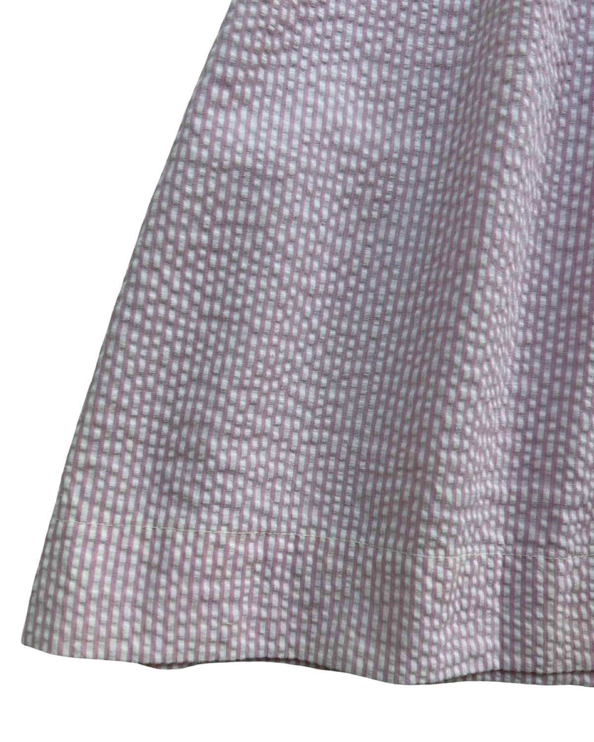 4T - 5T Toddler Girls Springtime Creations Seersucker Bunny Rabbit Easter Dress.