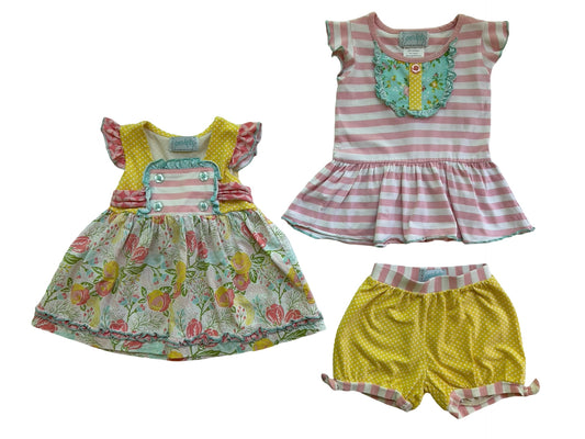 12M-18M Serendipity By Shrimp & Girl’s Kids Floral Set 3 Pieces