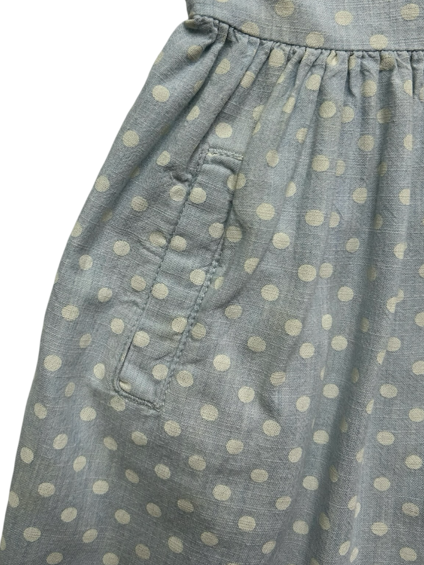 4T -5T Years Toddler Girls Gap Kids Polka Dots Sleeveless Dress.