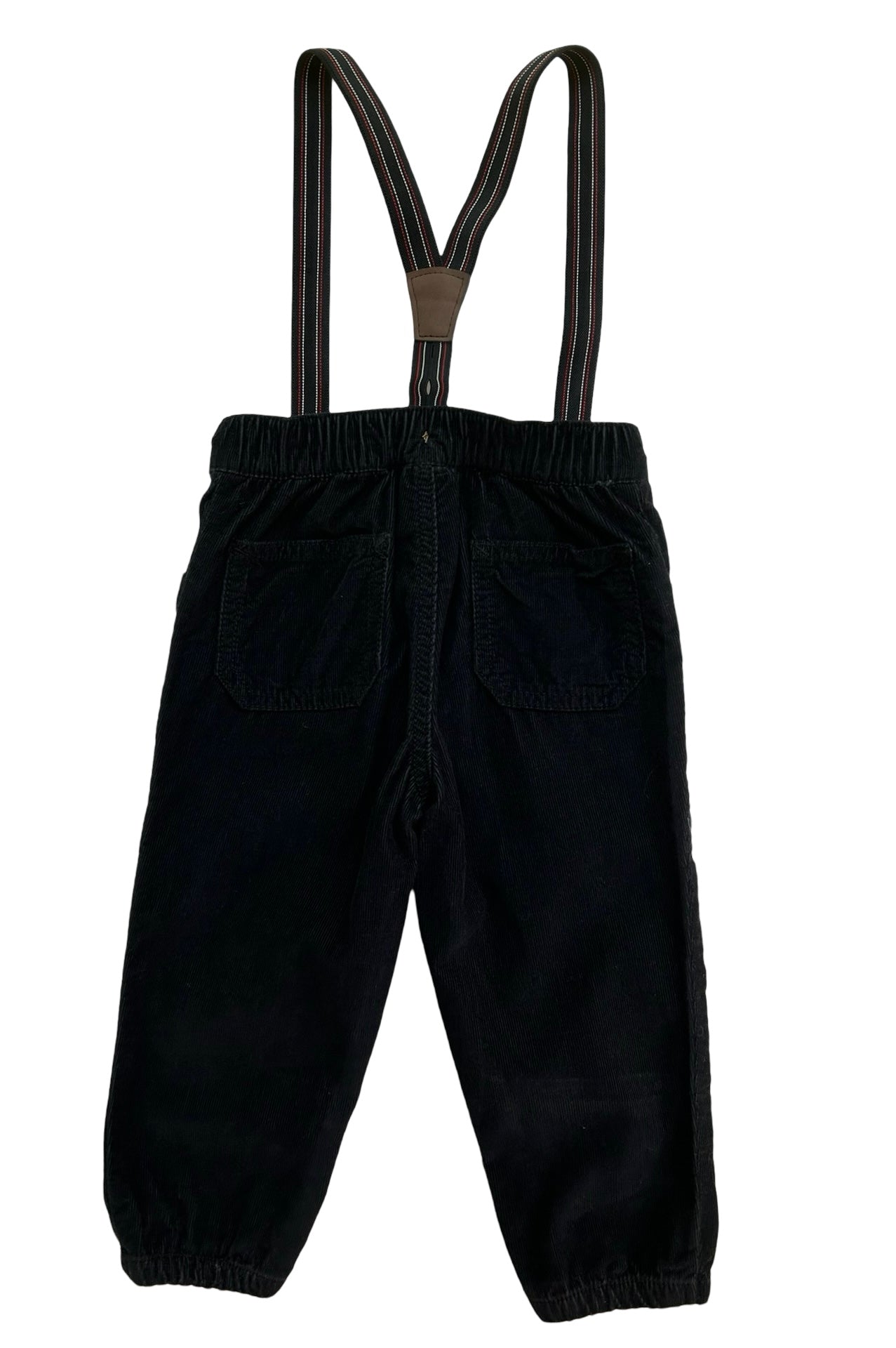 18M Carter’s Baby Boy Black Corduroy Suspenders
