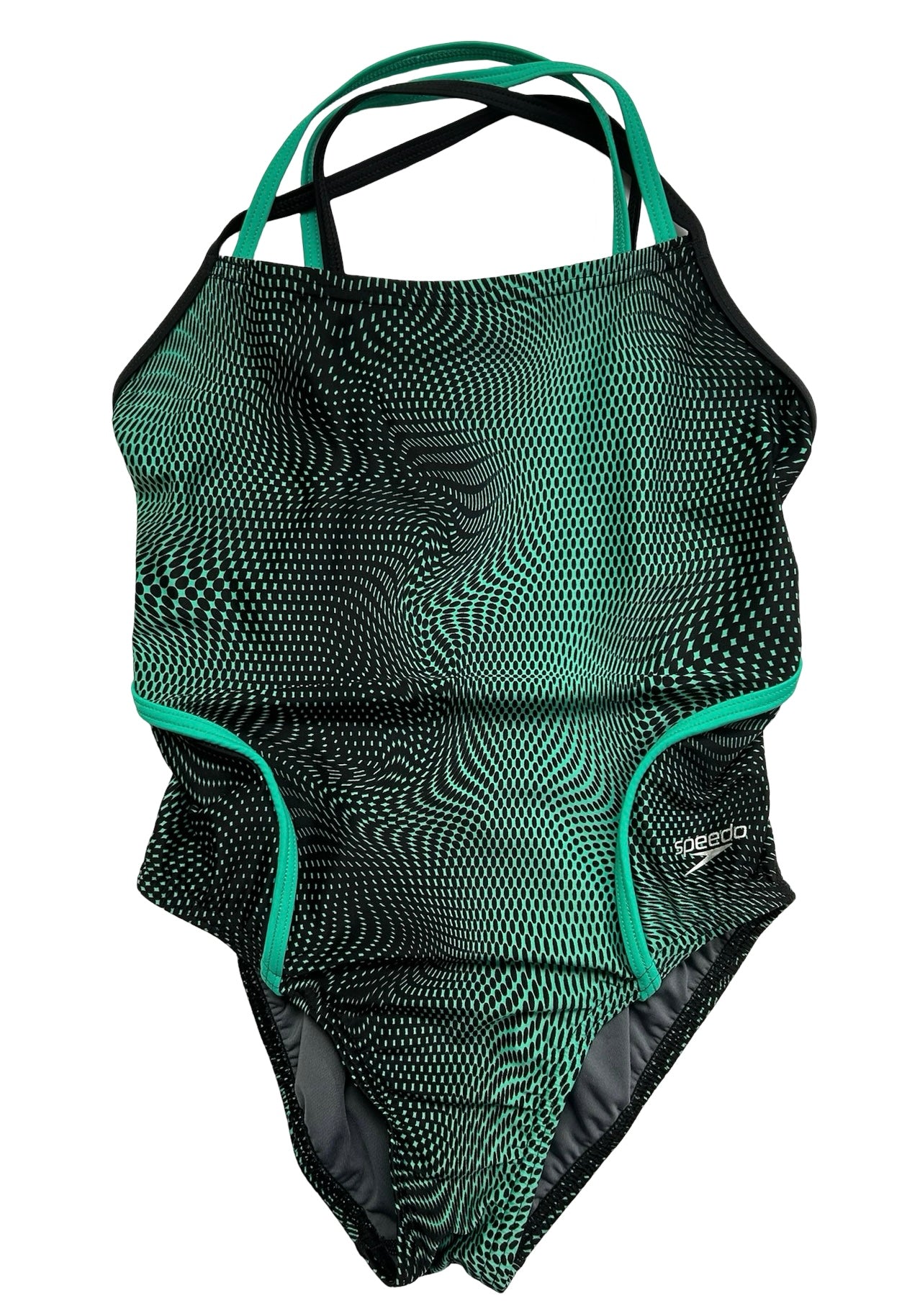 (28) Small Big Girl’s Speedo Power Flex Eco Swimsuit