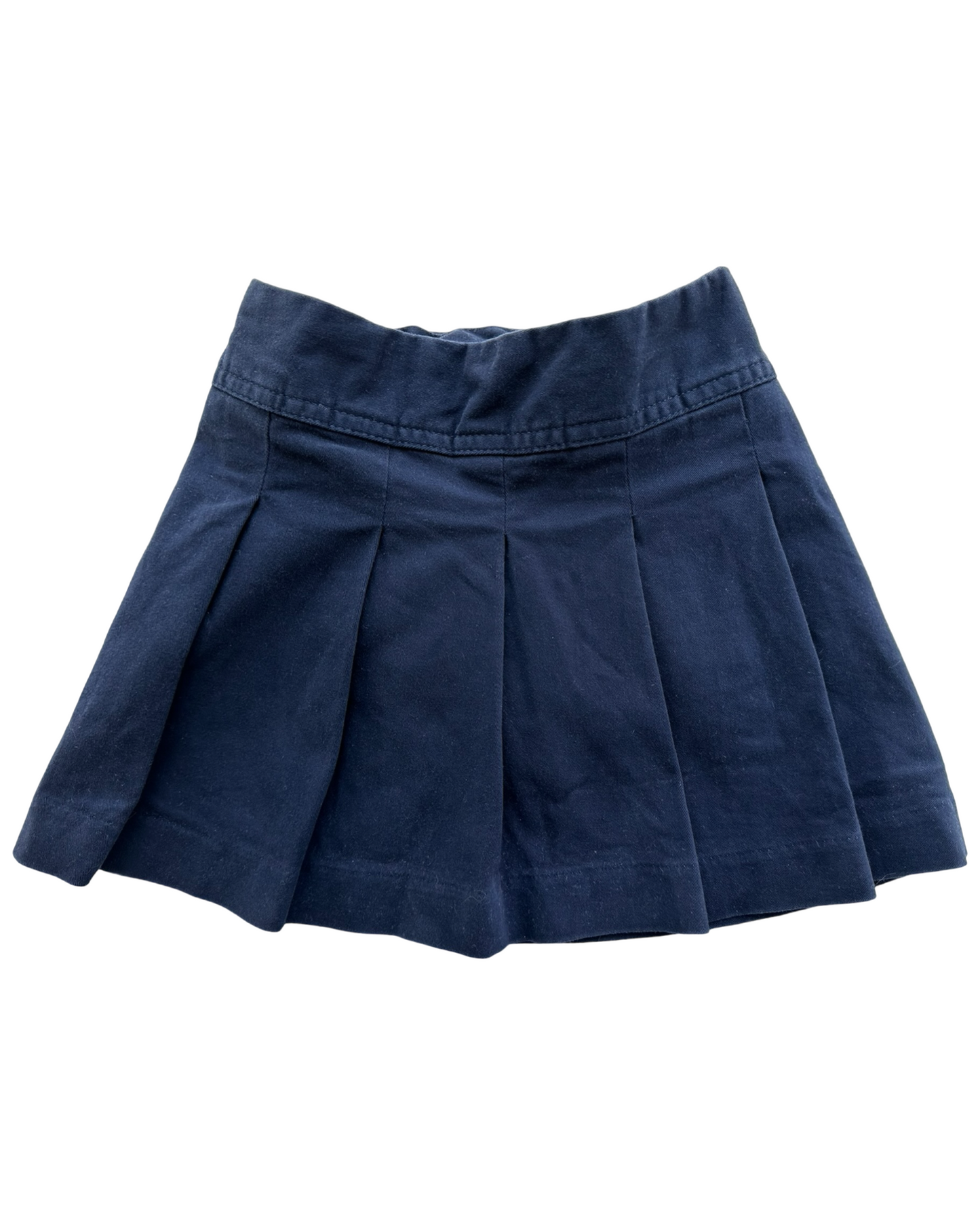 4T Toddler Girl The Children's Place Navy Pleated School Uniform Skort Skirt