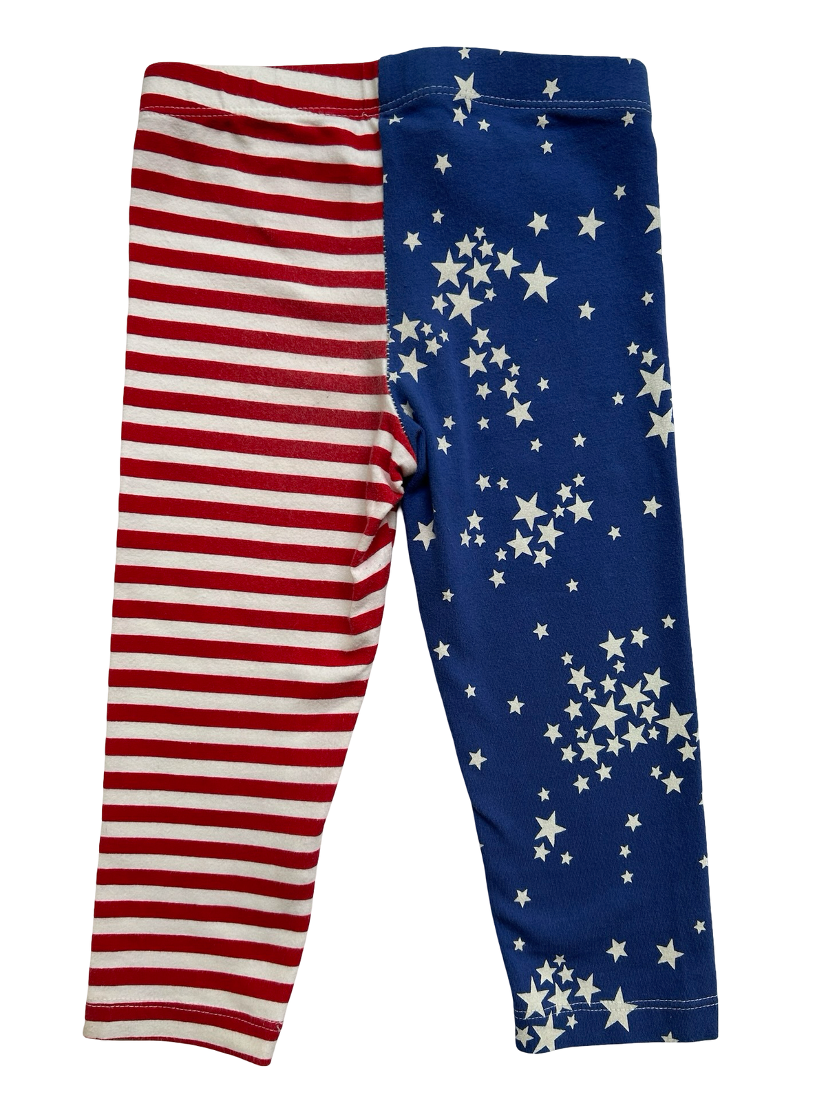 4T/ 5T XS Toddler Boy Cat & Jack 4th Of July Flag Stars Stripes Patriotic Pants 👖 Pajama One piece.