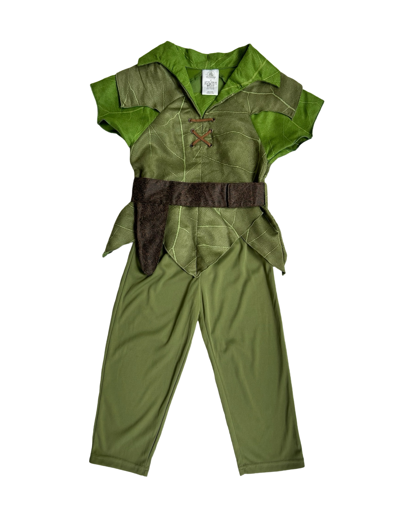 4T Toddler Boy Authentic Disney Store Peter Pan Costume