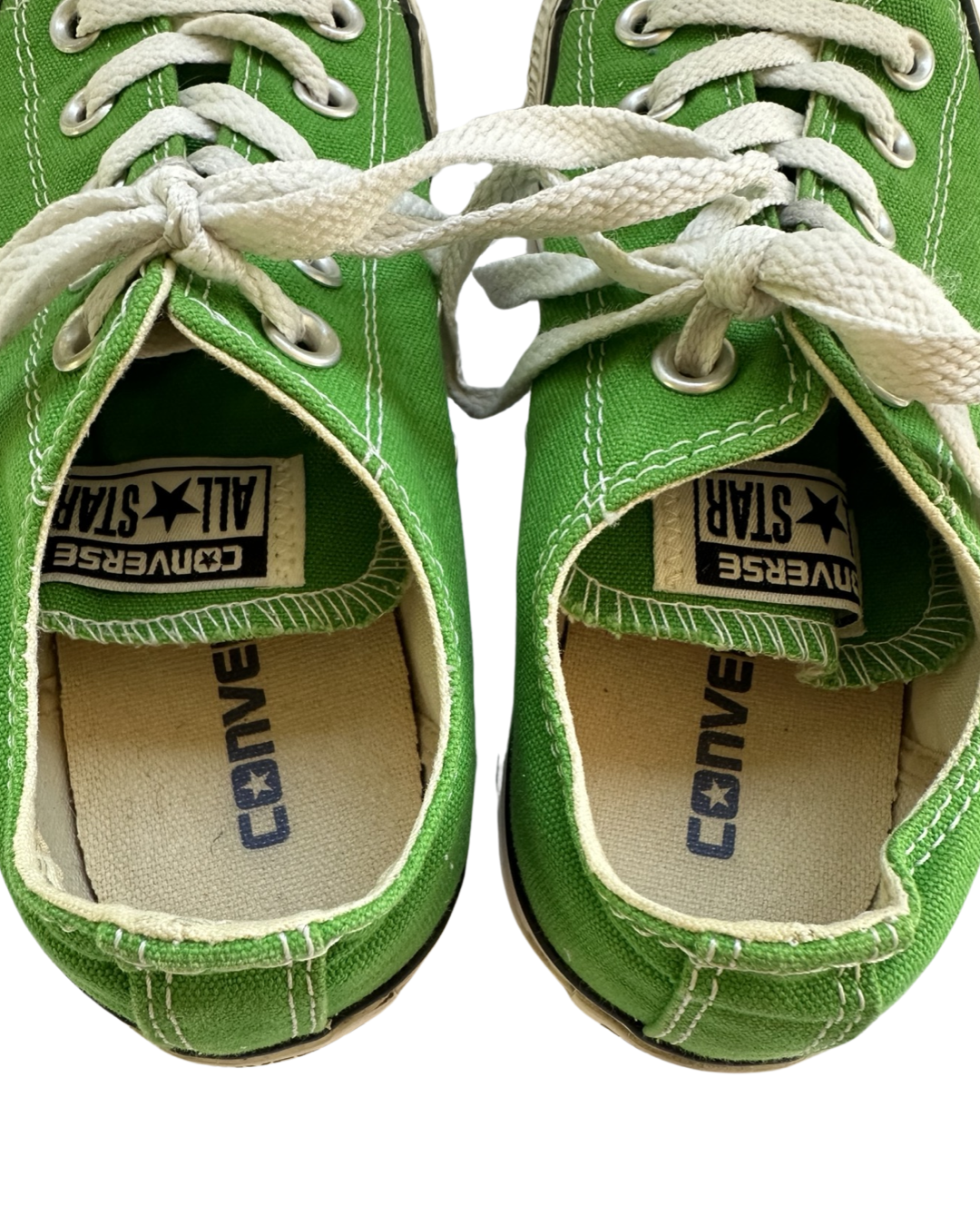 Men’s Size 4 / Women’s Size 6 Green Canvas Converse All Star Shoes