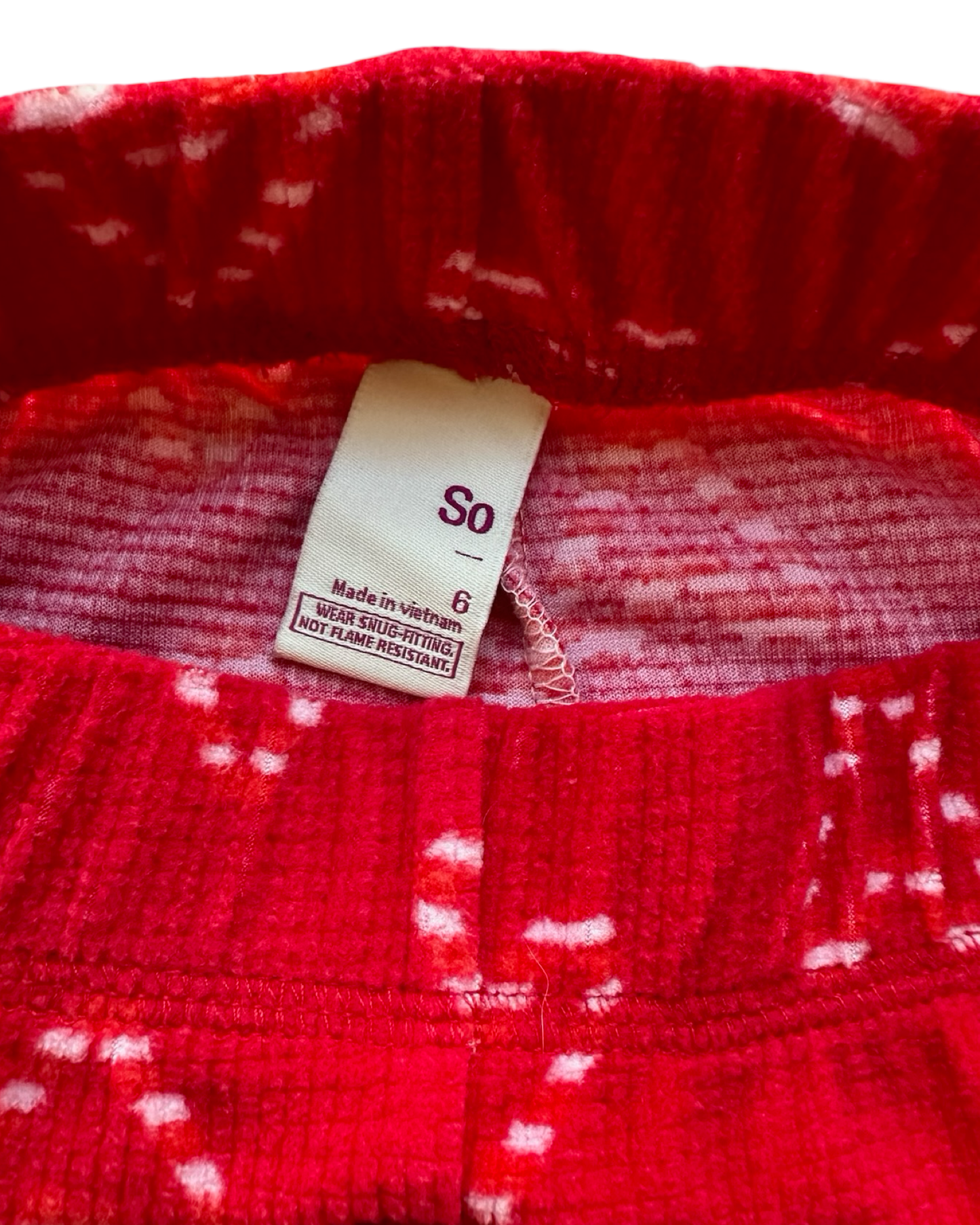 6T Toddler Girls So Sleigh All Day Holiday candy cane Pajama One Piece