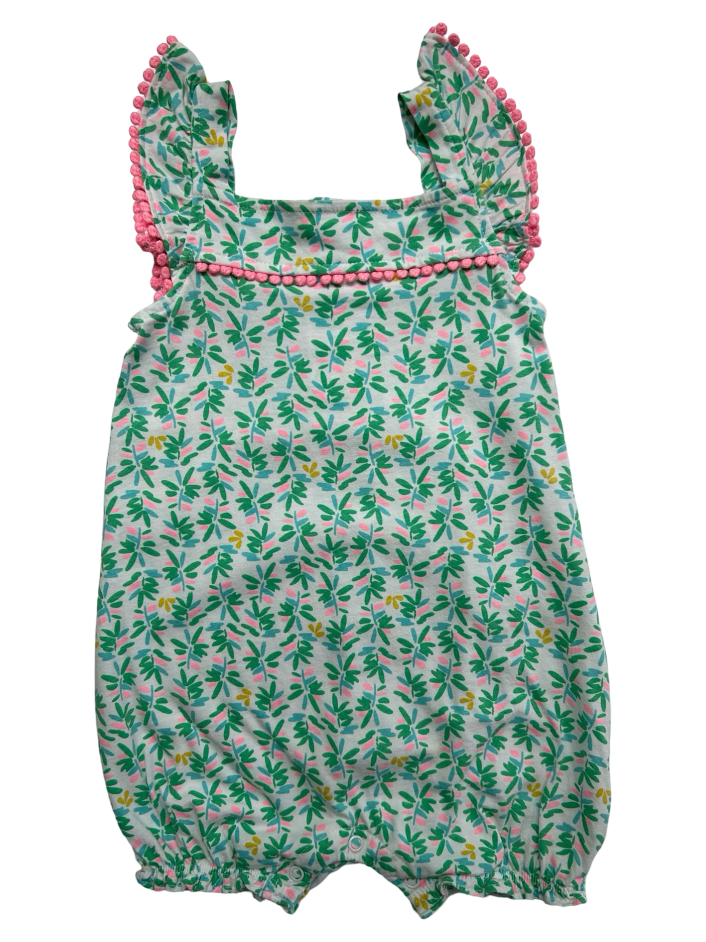 24M Baby Girls Carters Floral Bubble Romper