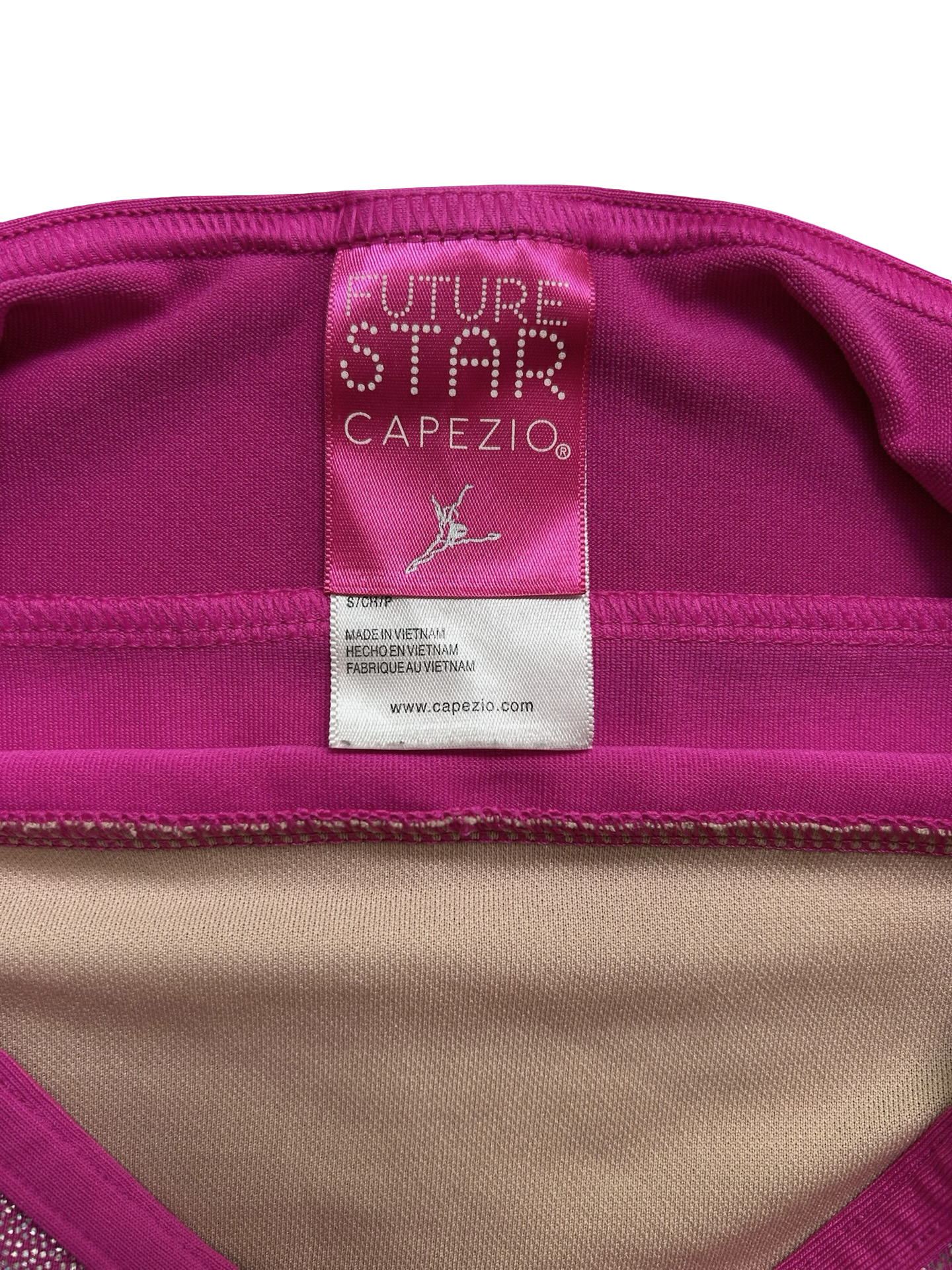 6T S/CH/P Toddler Girls Future Star Capezio Hot Pink Gymnastic Leotard.
