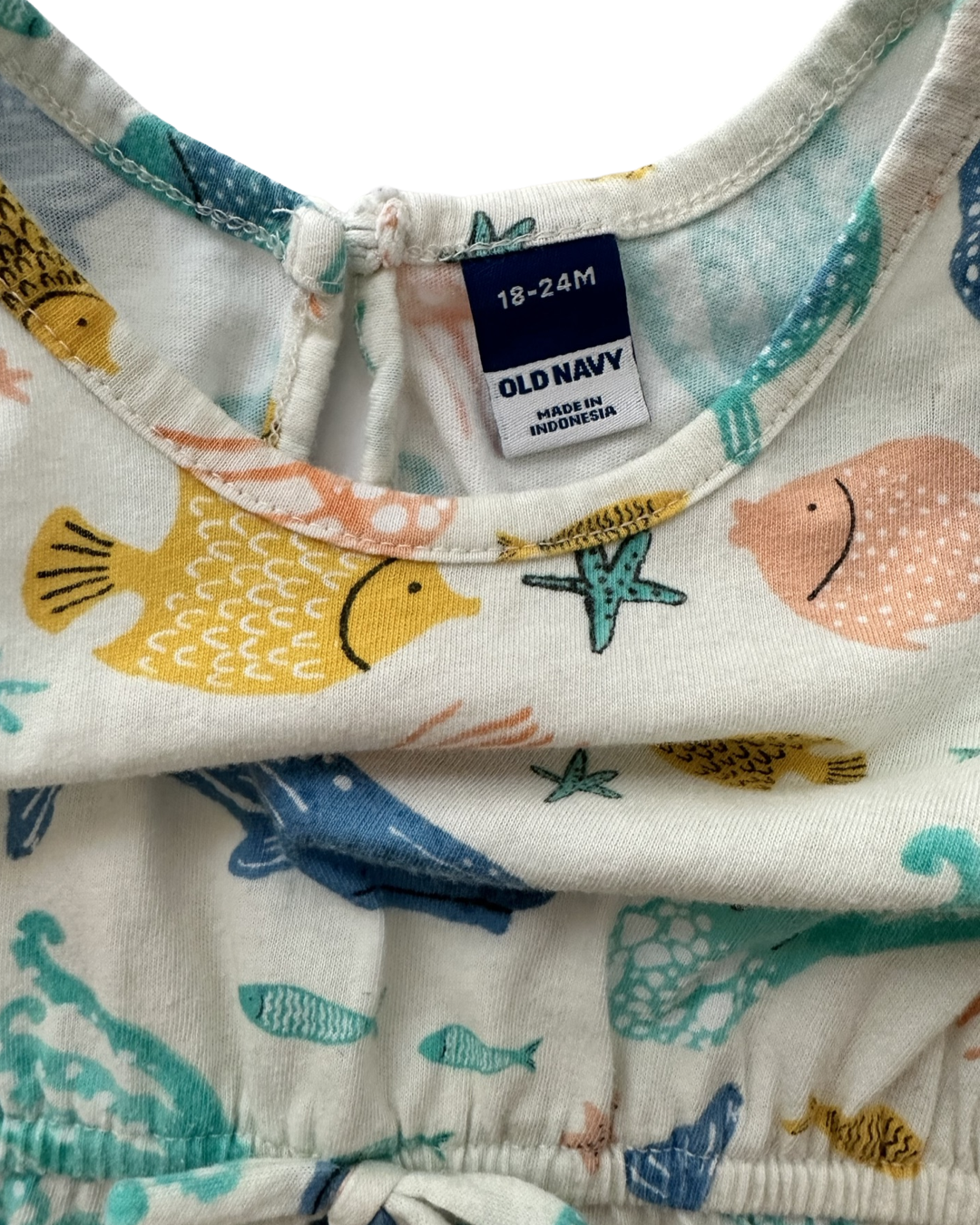 18M-24M Baby Girl Old Navy Sea Life Romper