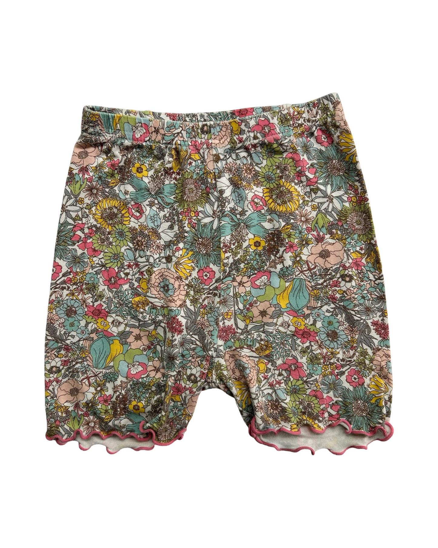 3T Toddler Girl Vaenait Baby Floral Sleepwear Pjs Top, One Piece.