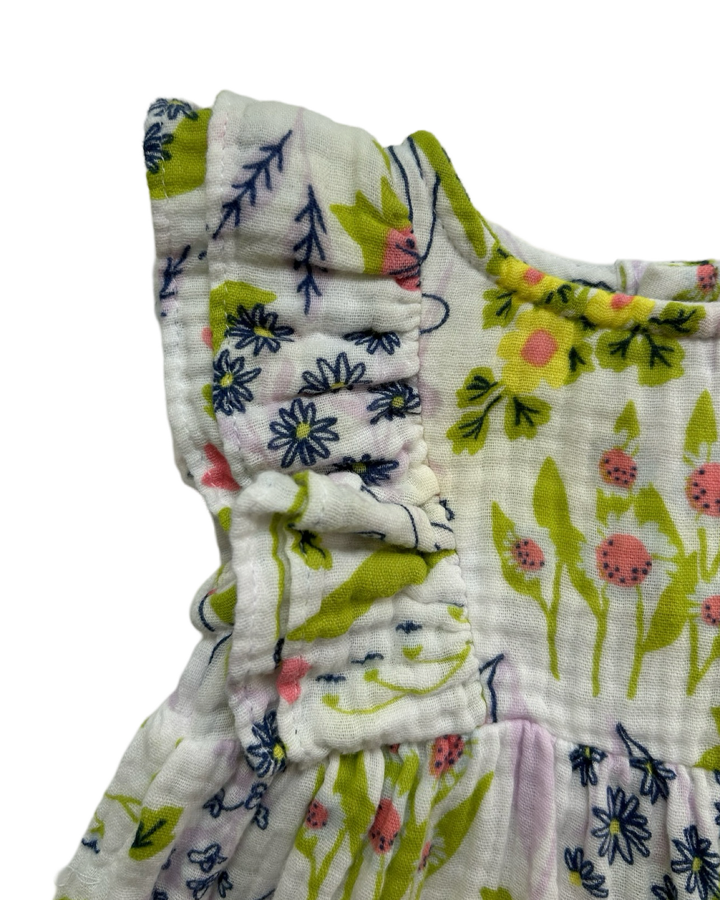 3-6M Baby Girl Cat & Jack Floral Muslin Dress