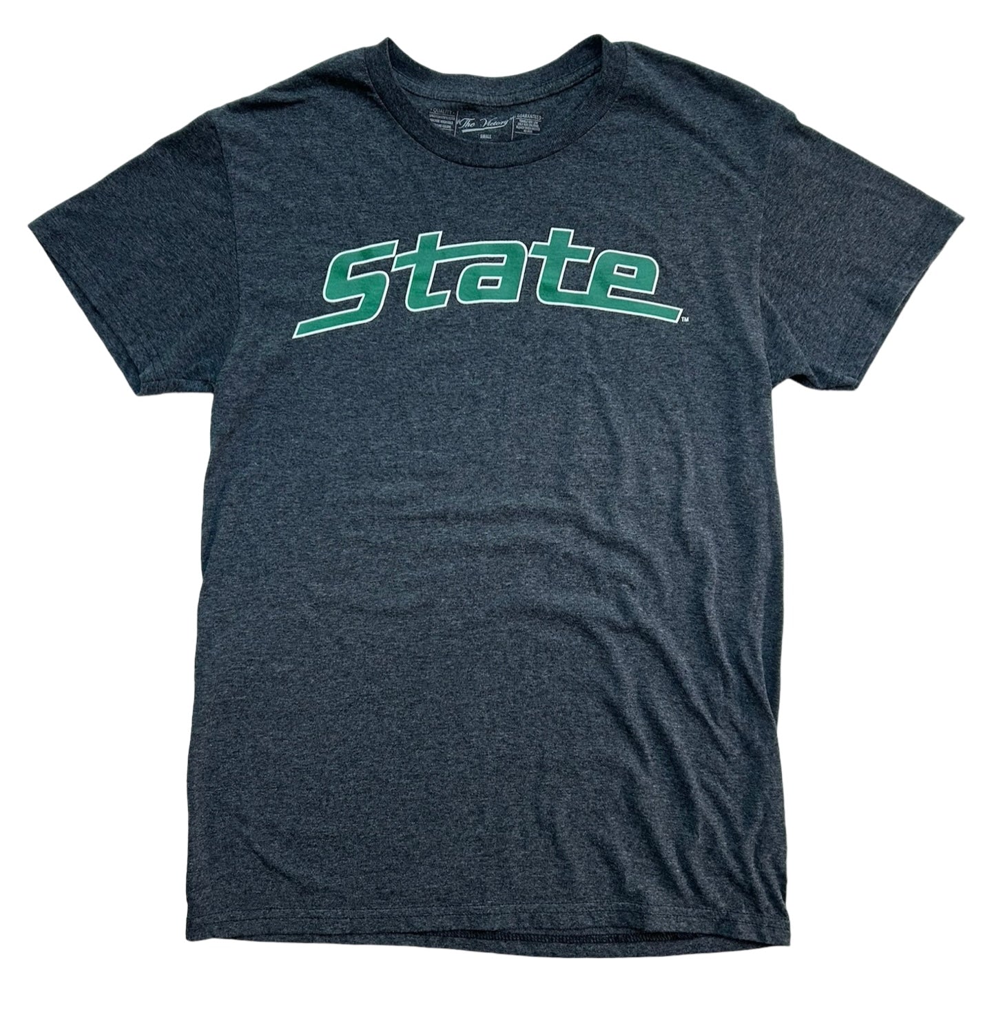 Small Men’s The Victory Michigan State t-Shirt With Arched State Short Sleeve.