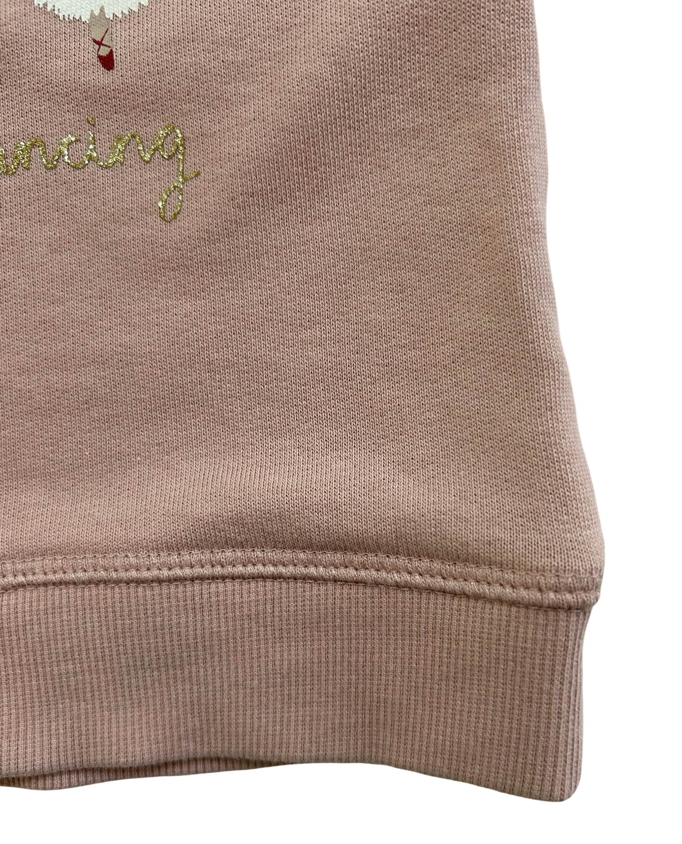 3M-6M Baby Girls H&M Sweatshirt Baby Reindeer(I LOVE DANCE) Printed Top.