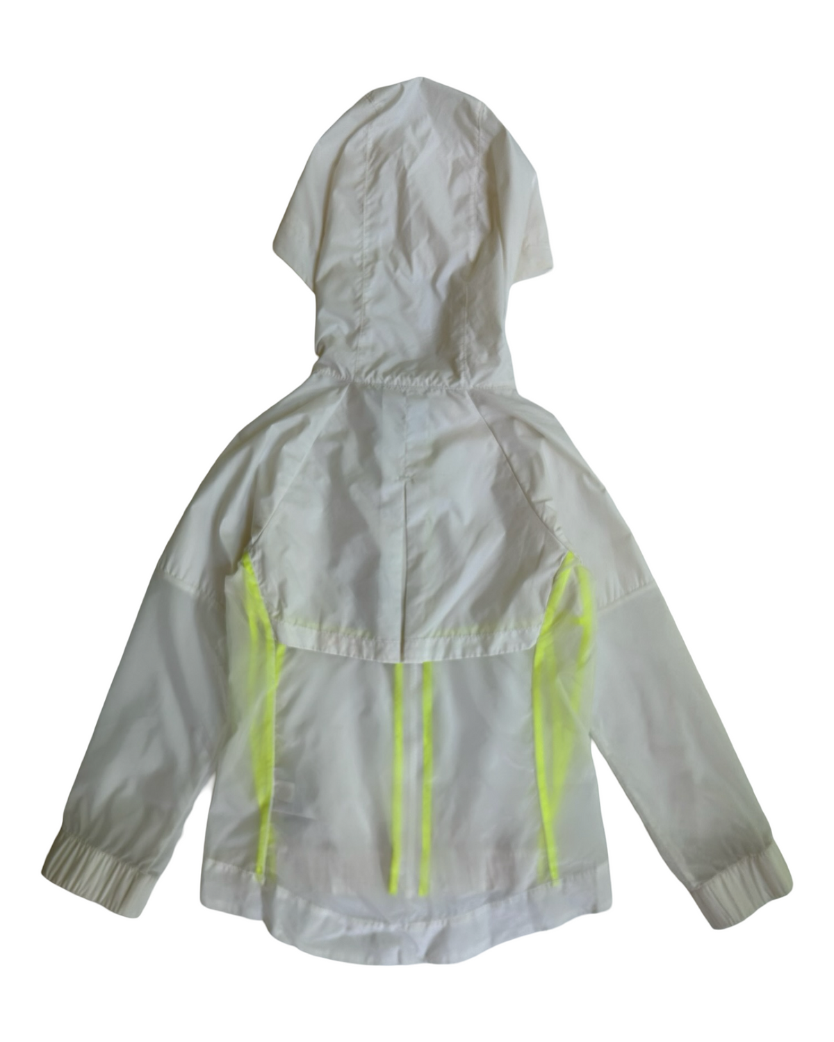 XS 4 Toddlers Girls Nike Windrunner Wind Rain Hooded Jacket White.