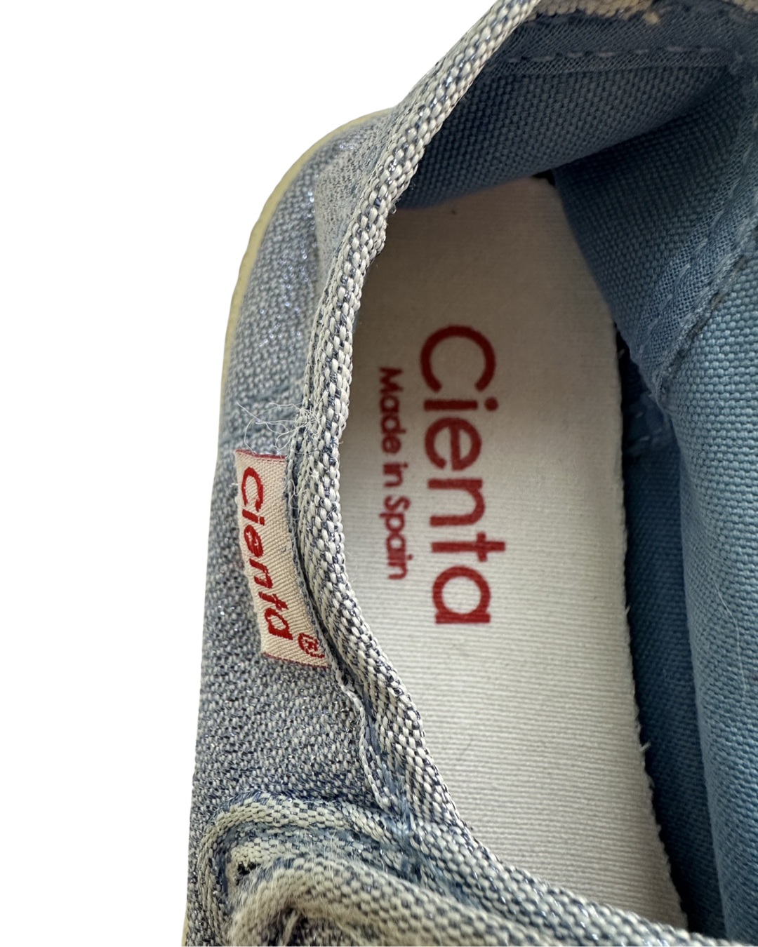 12C Toddler Girl Blue Sparkle Mary Jane Cientas size 30 / 12C