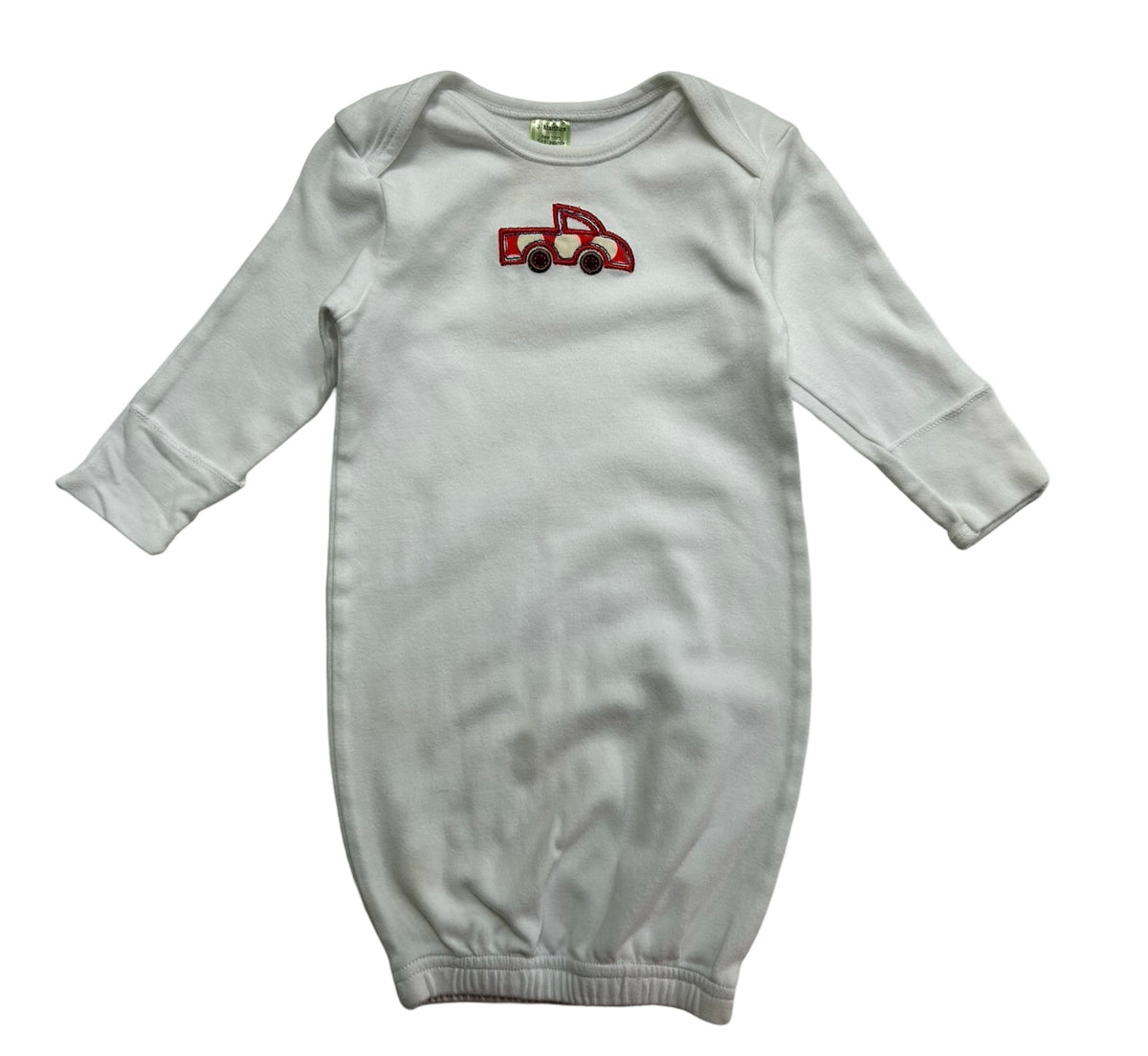 0-3M Marthas Truck Gown Newborn Boys Size 0-3 Months. (7-12 Pounds).