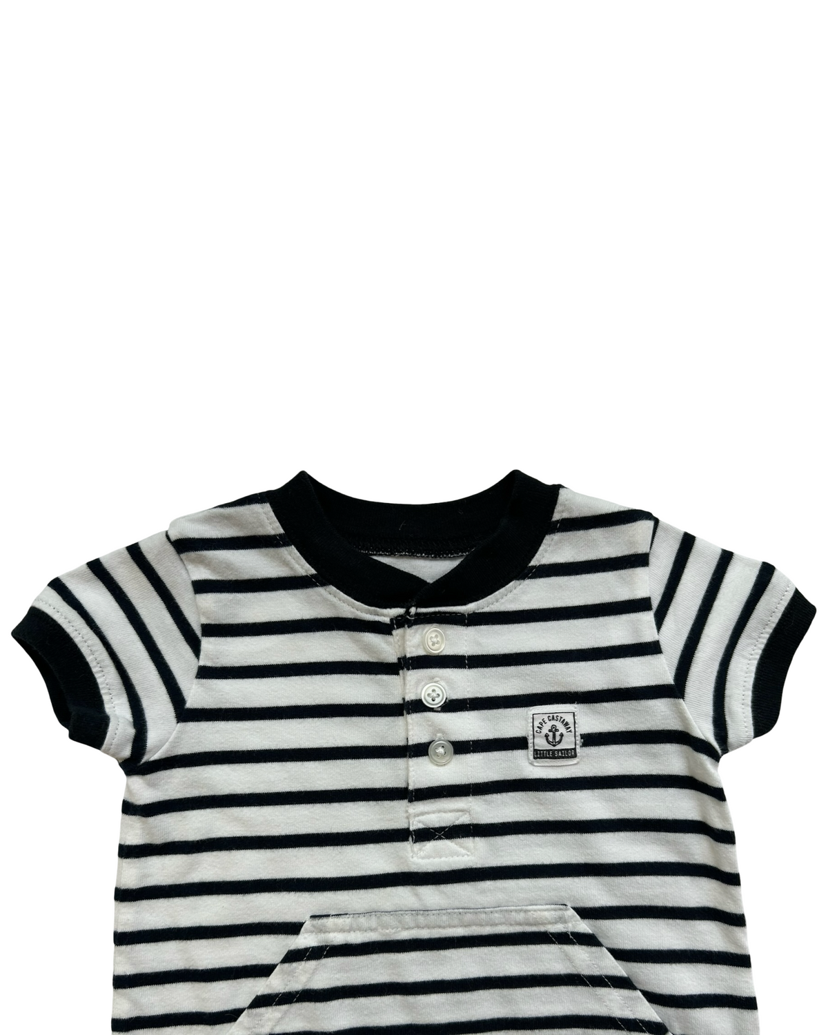 6M Baby Boys Carter’s Striped Polo Shirt Onesie