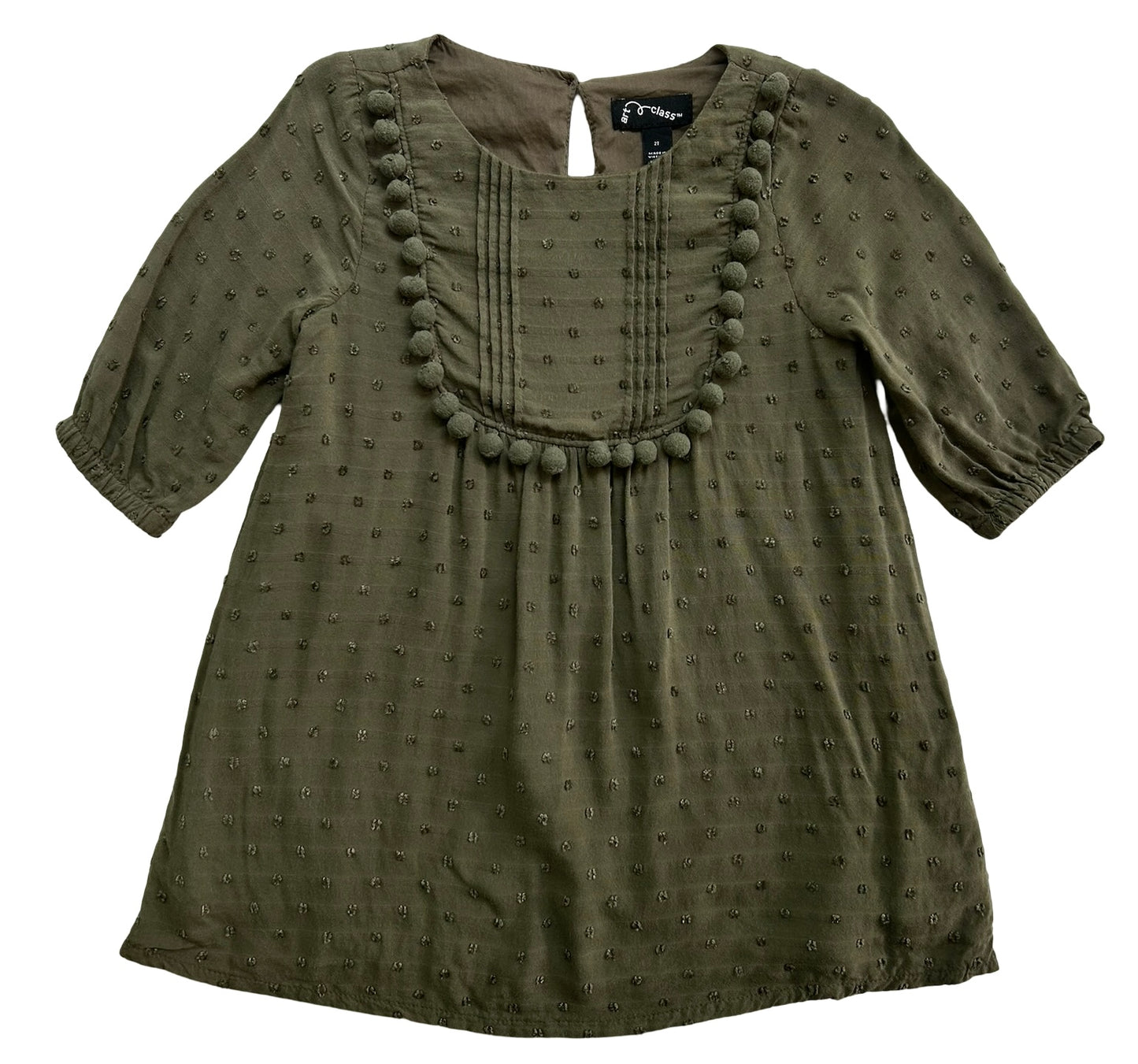 2T Toddler Girl Art Class Dress