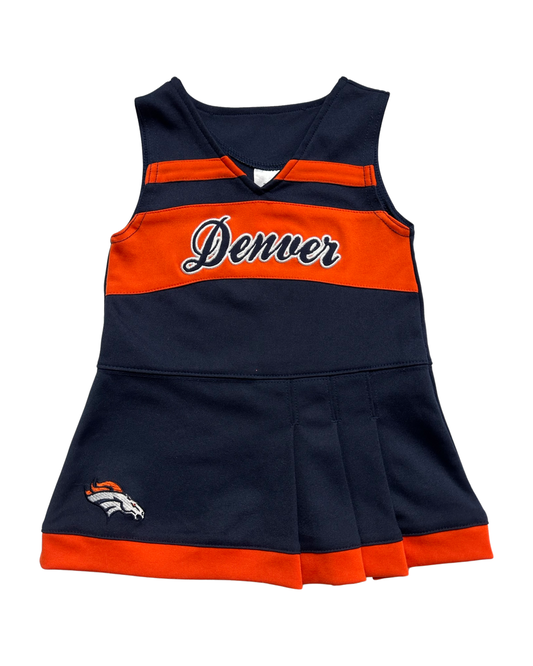 18M Baby Girl NFL Denver Broncos Cheerleader Dress