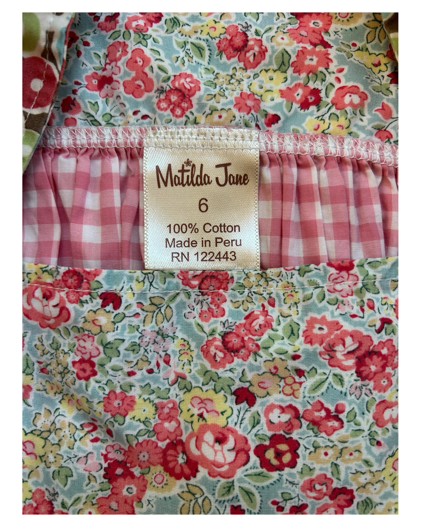 6T Toddler Girls Matilda Jane Shoulder Dress