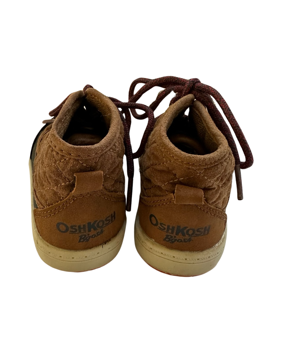 6C Toddler Boy OshKosh B'Gosh Navy / Brown Duck Boots
