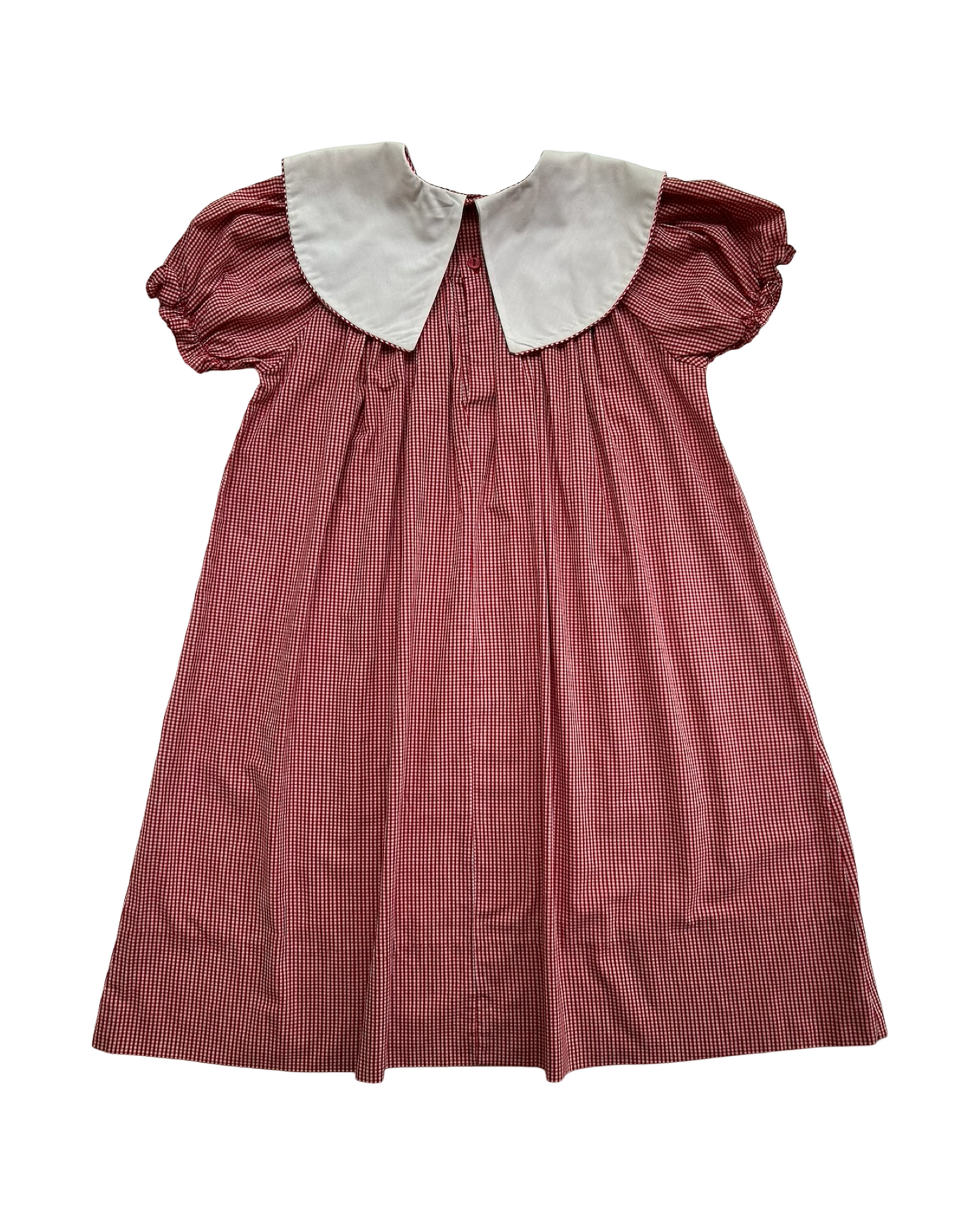 5T Toddler Girls Rosalina Collection Christmas Embroidered Short Sleeves Dress