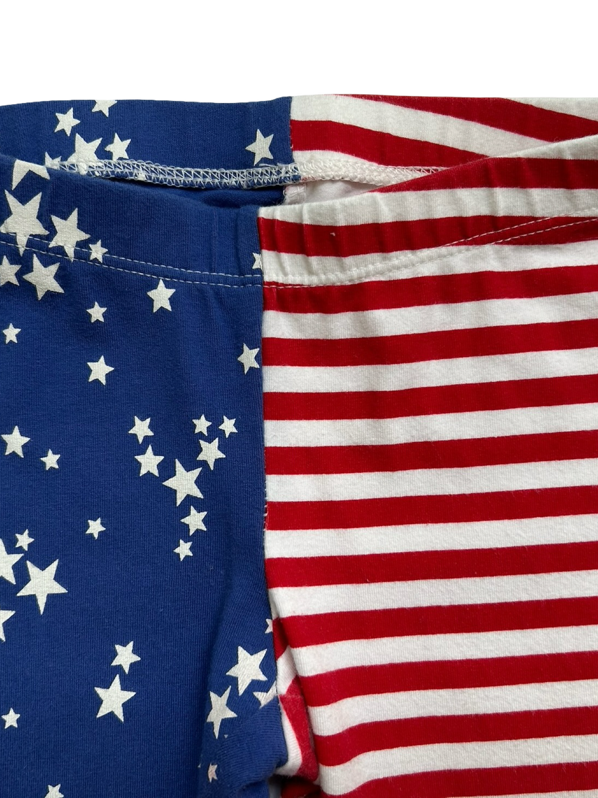 4T/ 5T XS Toddler Boy Cat & Jack 4th Of July Flag Stars Stripes Patriotic Pants 👖 Pajama One piece.