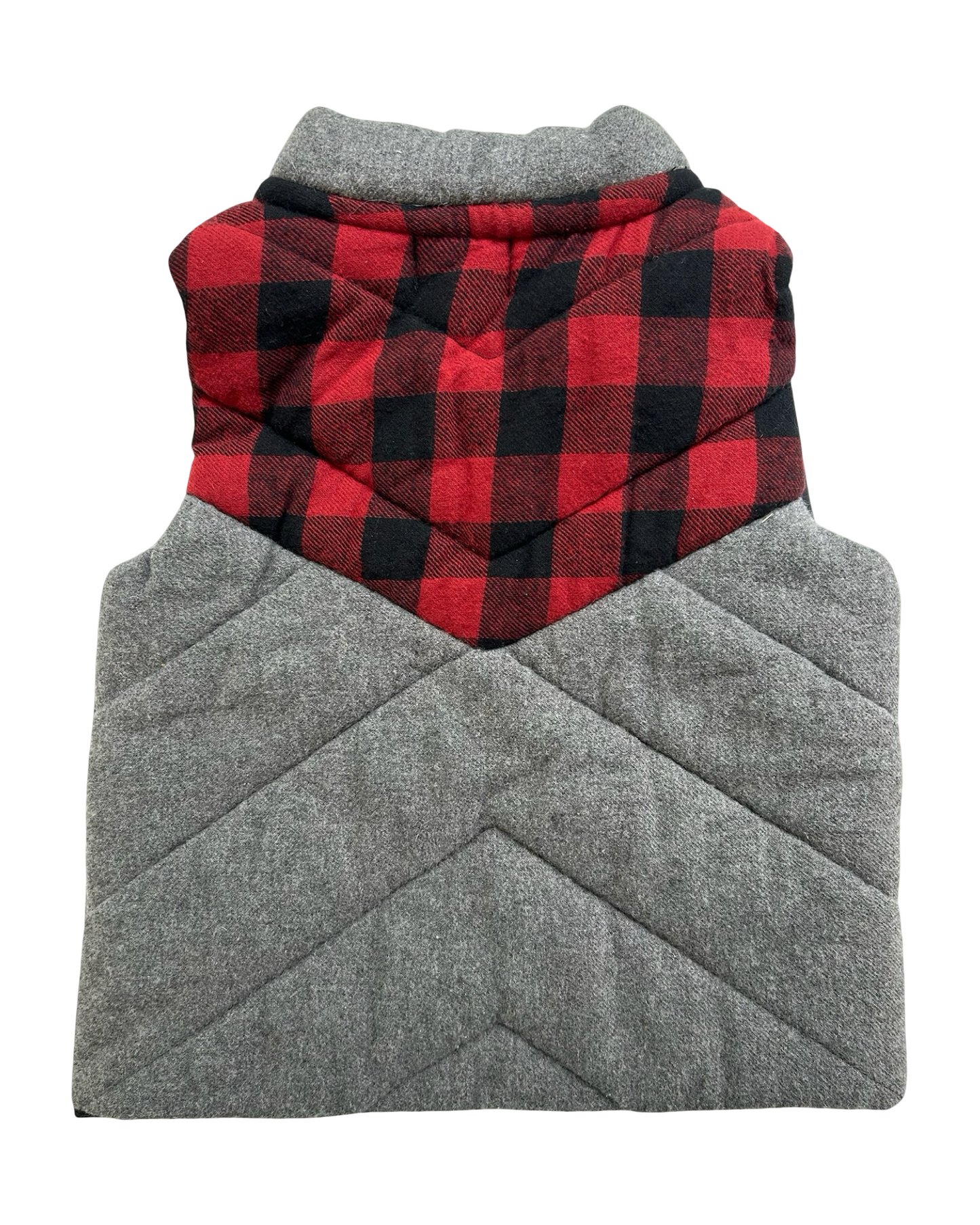 24M Baby Boys Fierce Frank Plaid Vest Puffer Jacket