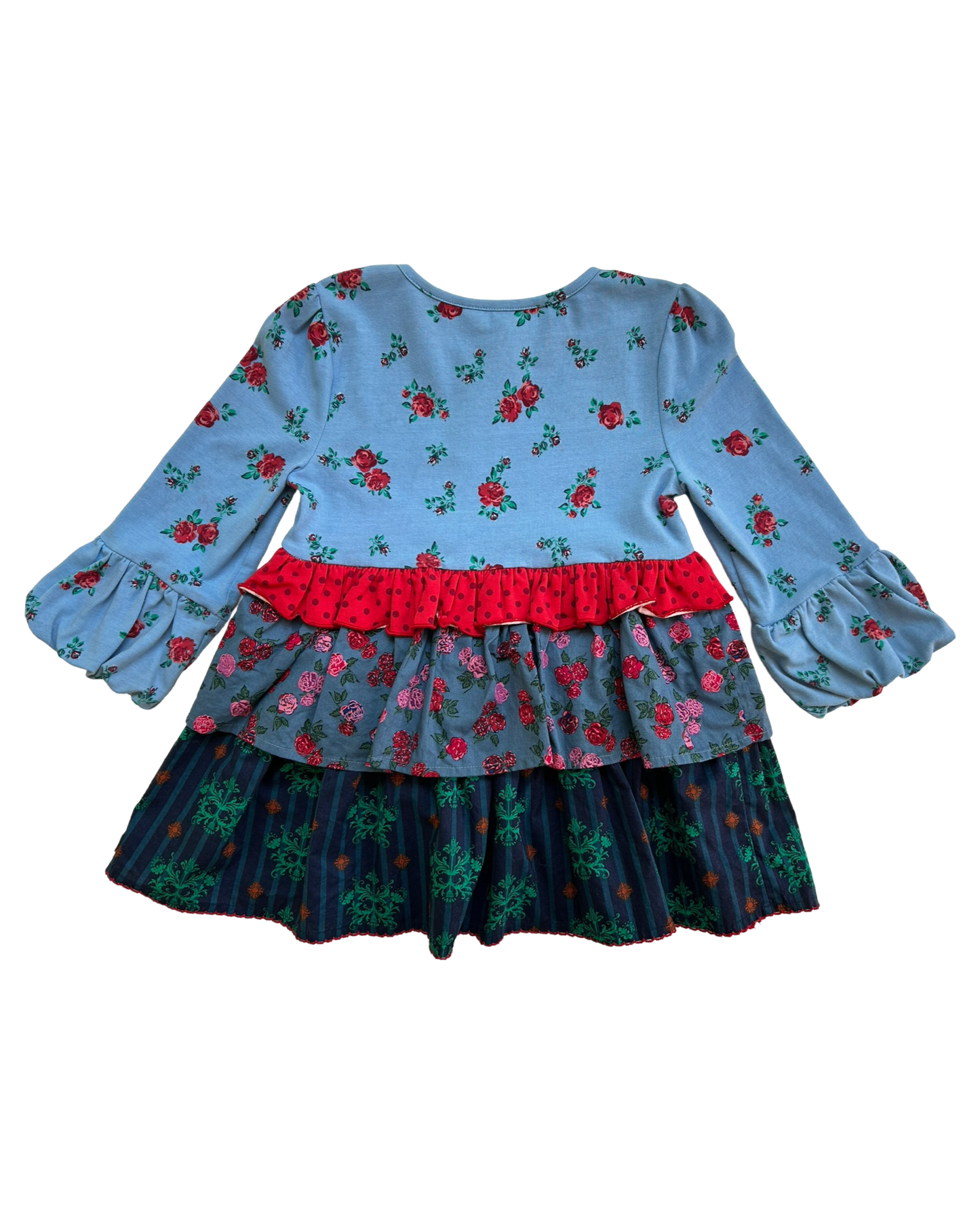 6x Girls Matilda Jane Feeling Festive Floral Tunic Top