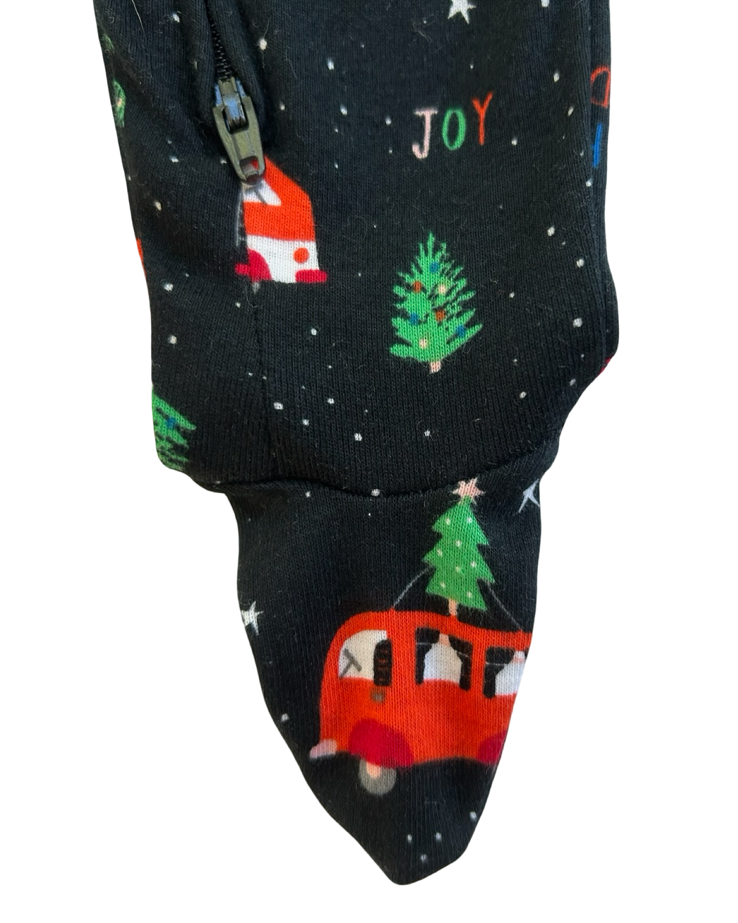6M-9M Baby Boys/Girls (UNISEX) Old Navy Holiday Camper Footed Pajama.