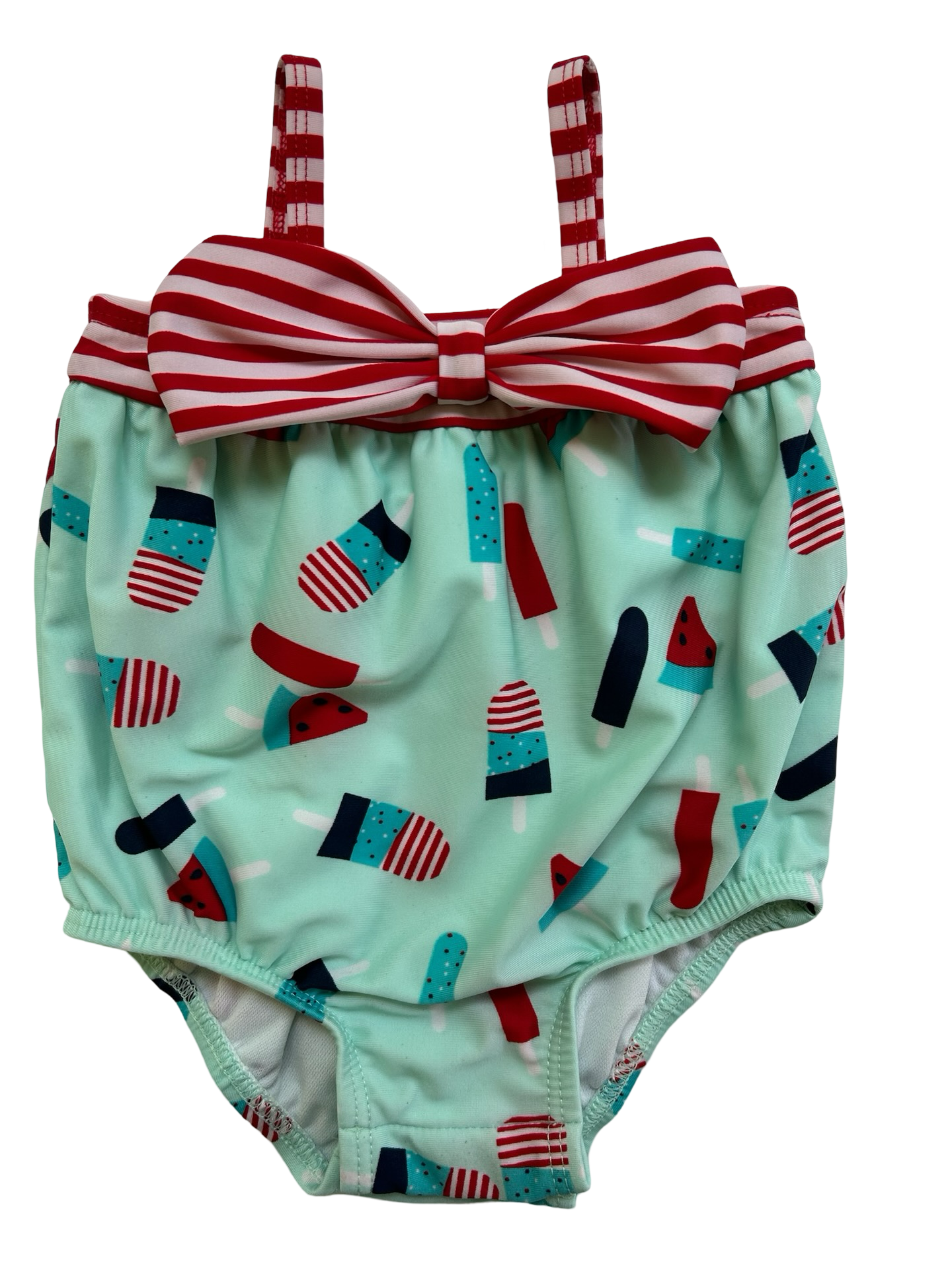 3M - 6M Baby Girl Cat & Jack Popsicle Swim Suit