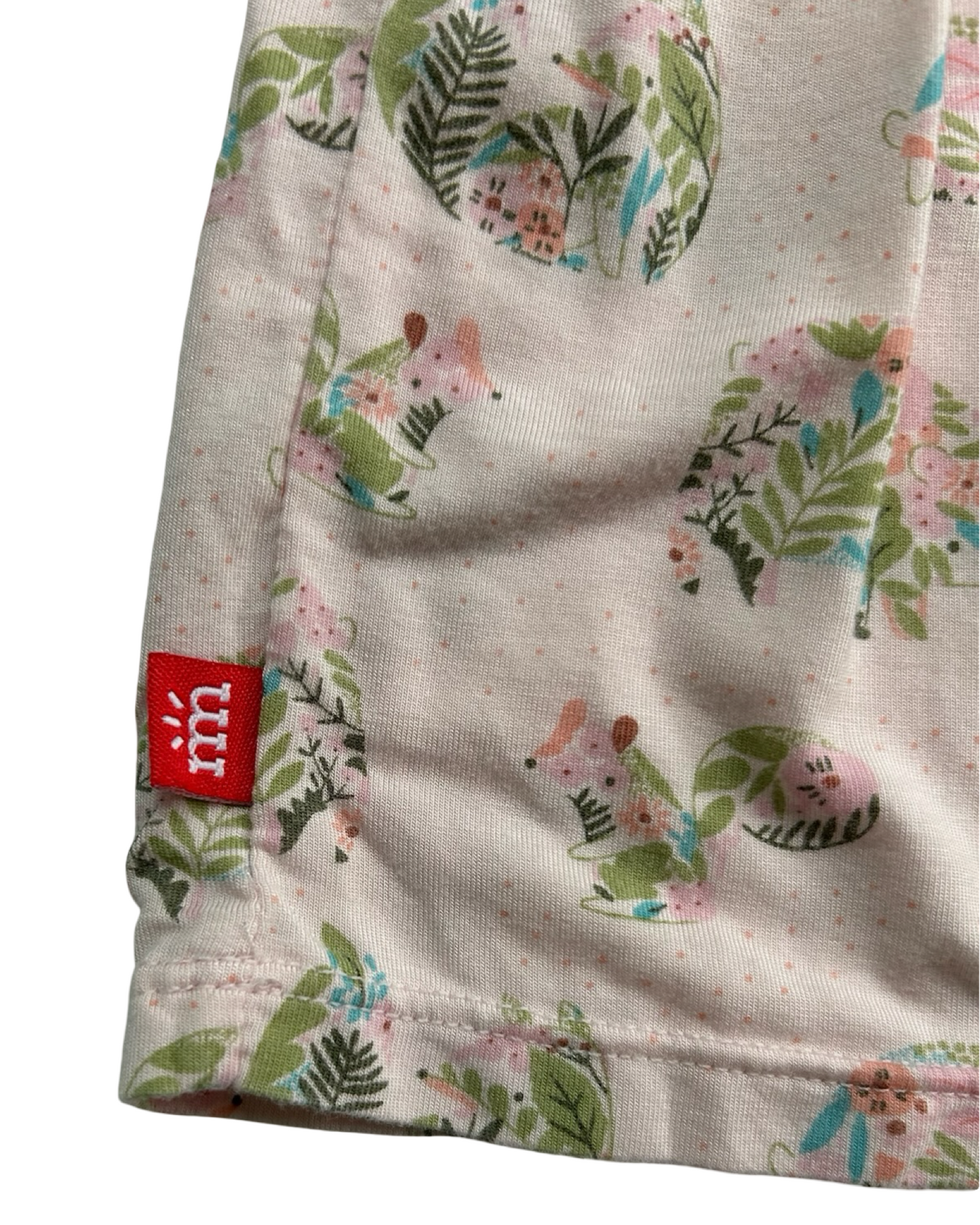 6M-9M Baby Girls Magnetic Me Floral Squirrel Dress.