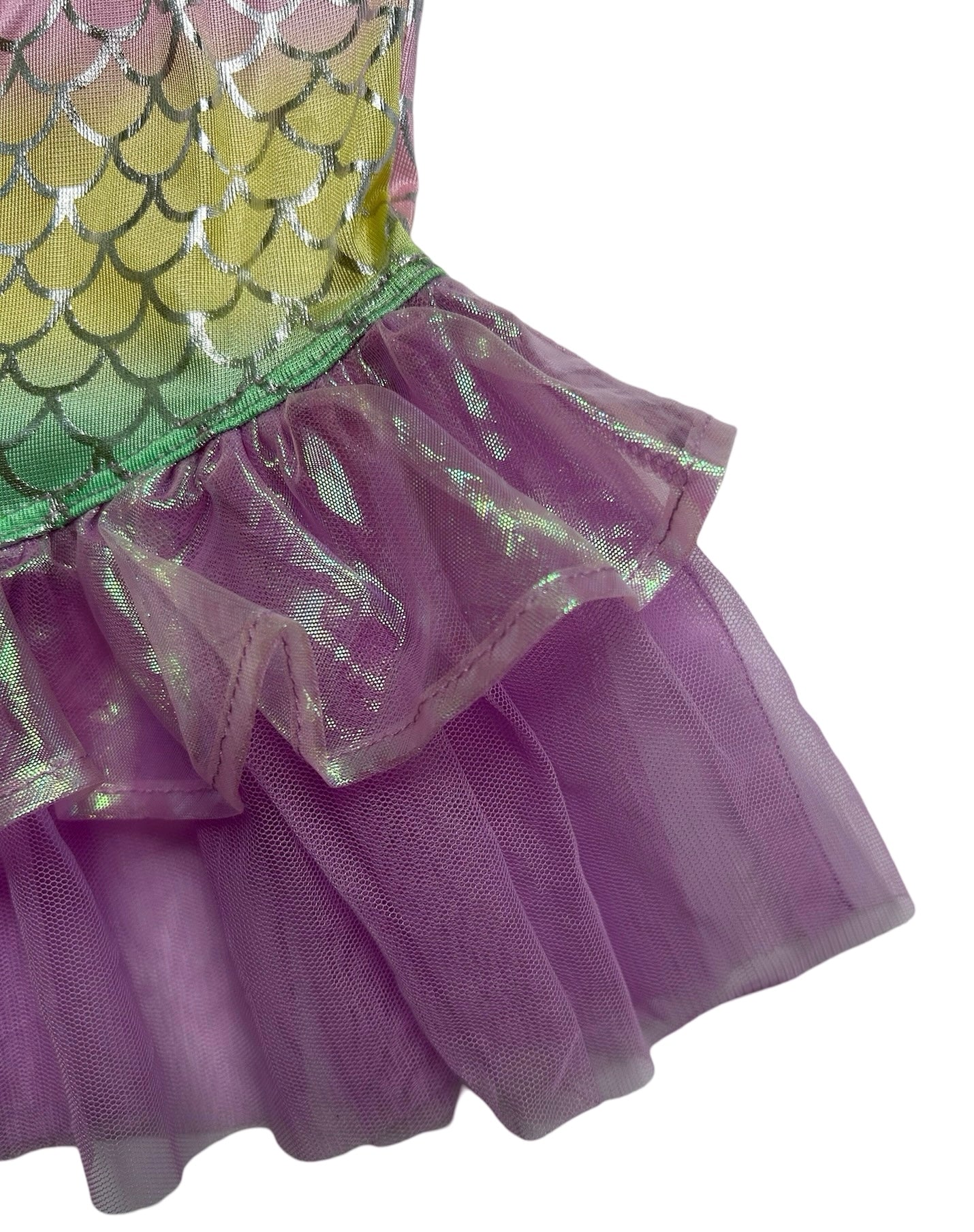 18M Baby Girl Cat & Jack Adorable Mermaid Swim Set 3 Pieces.