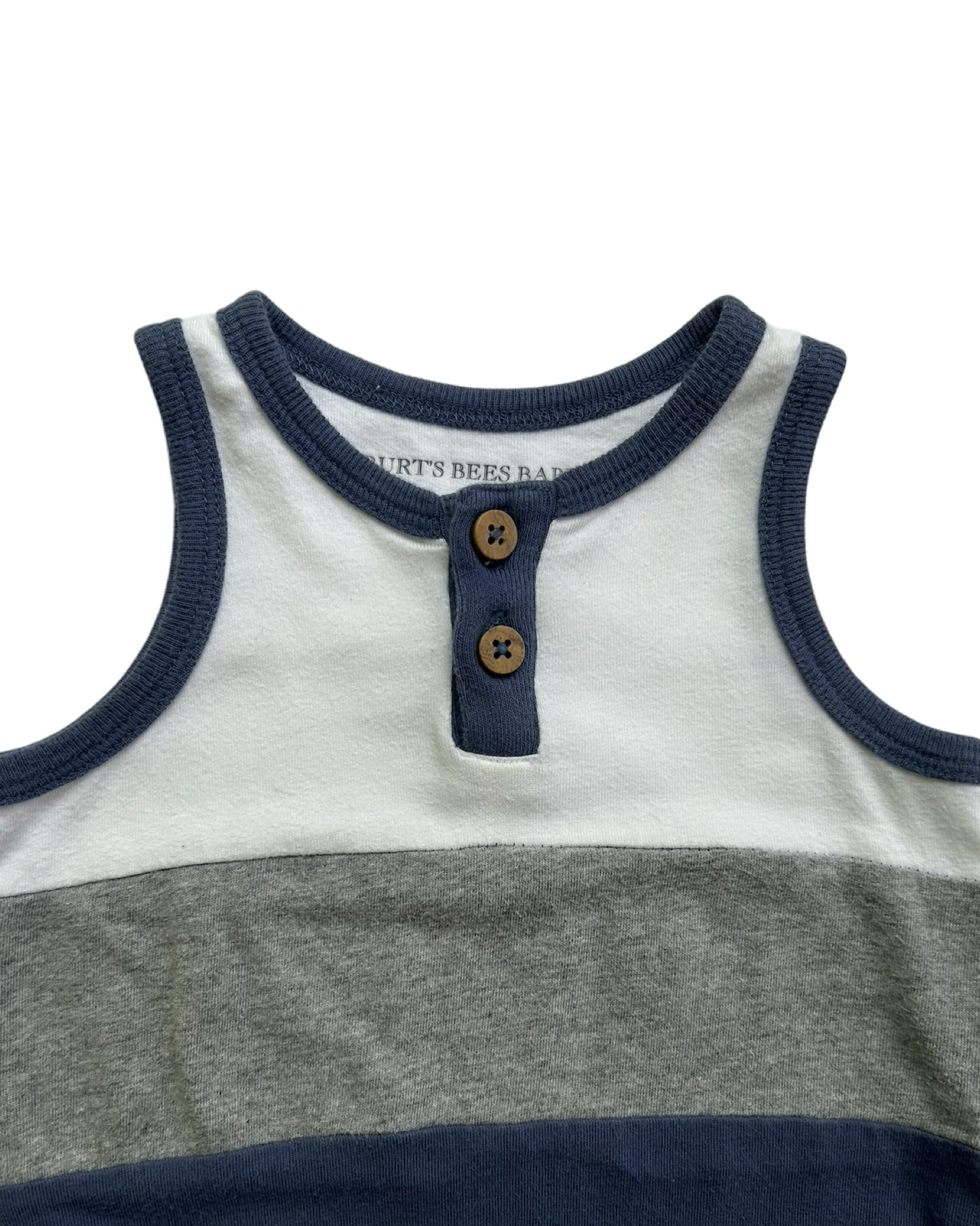 6M-9M Baby Boy Burt’s Bees Baby Organic Coveralls romper