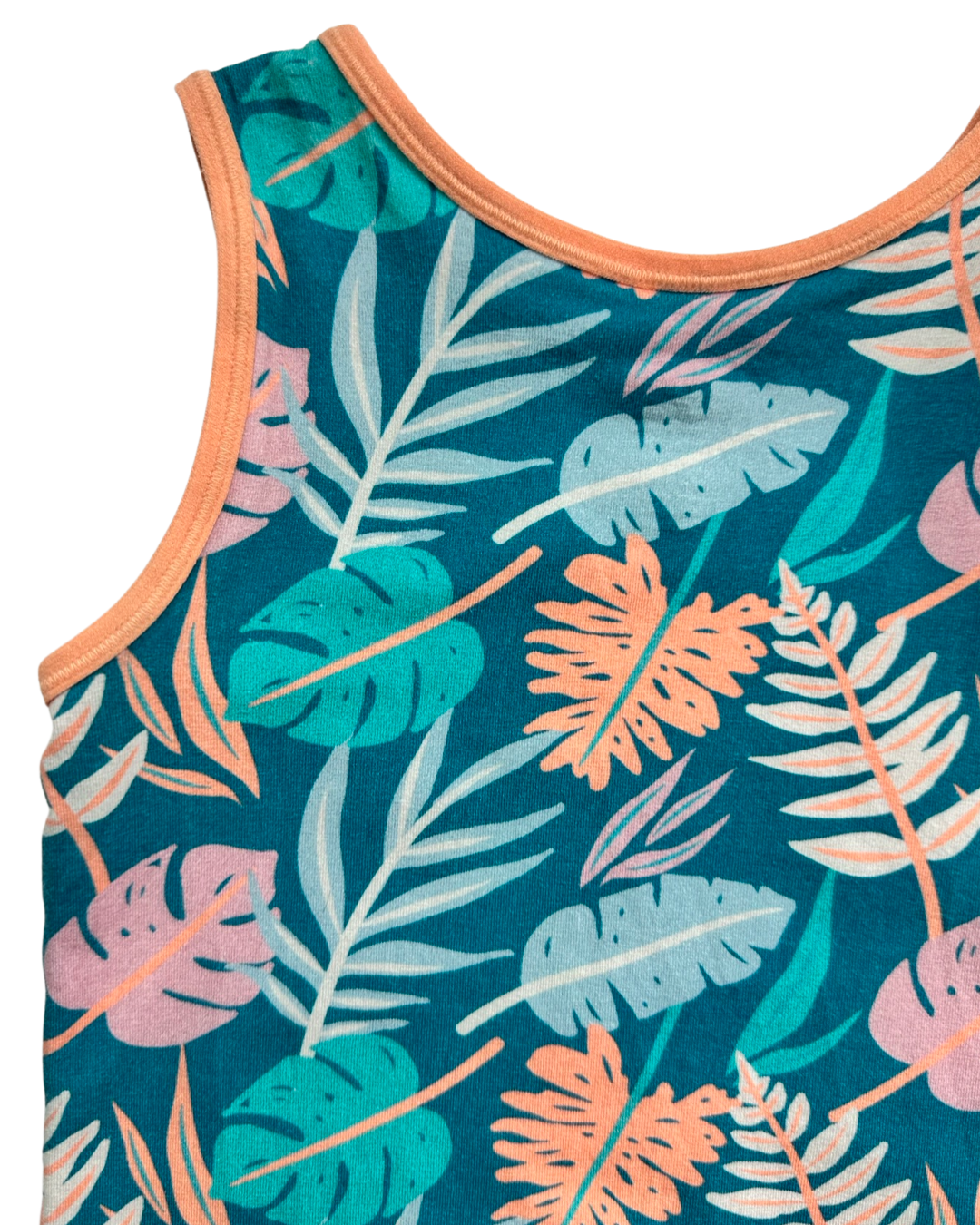 18-24M Baby Boy RAGS to Raches Tropical Tank Shortie Romper