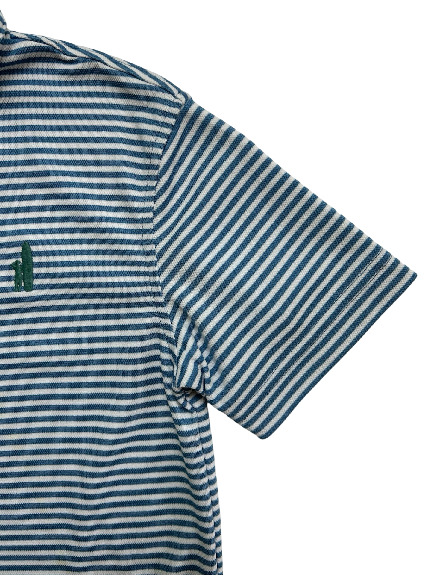 6Y Youth Boys Johnnie O Prep Formance Striped Polo Shirt.