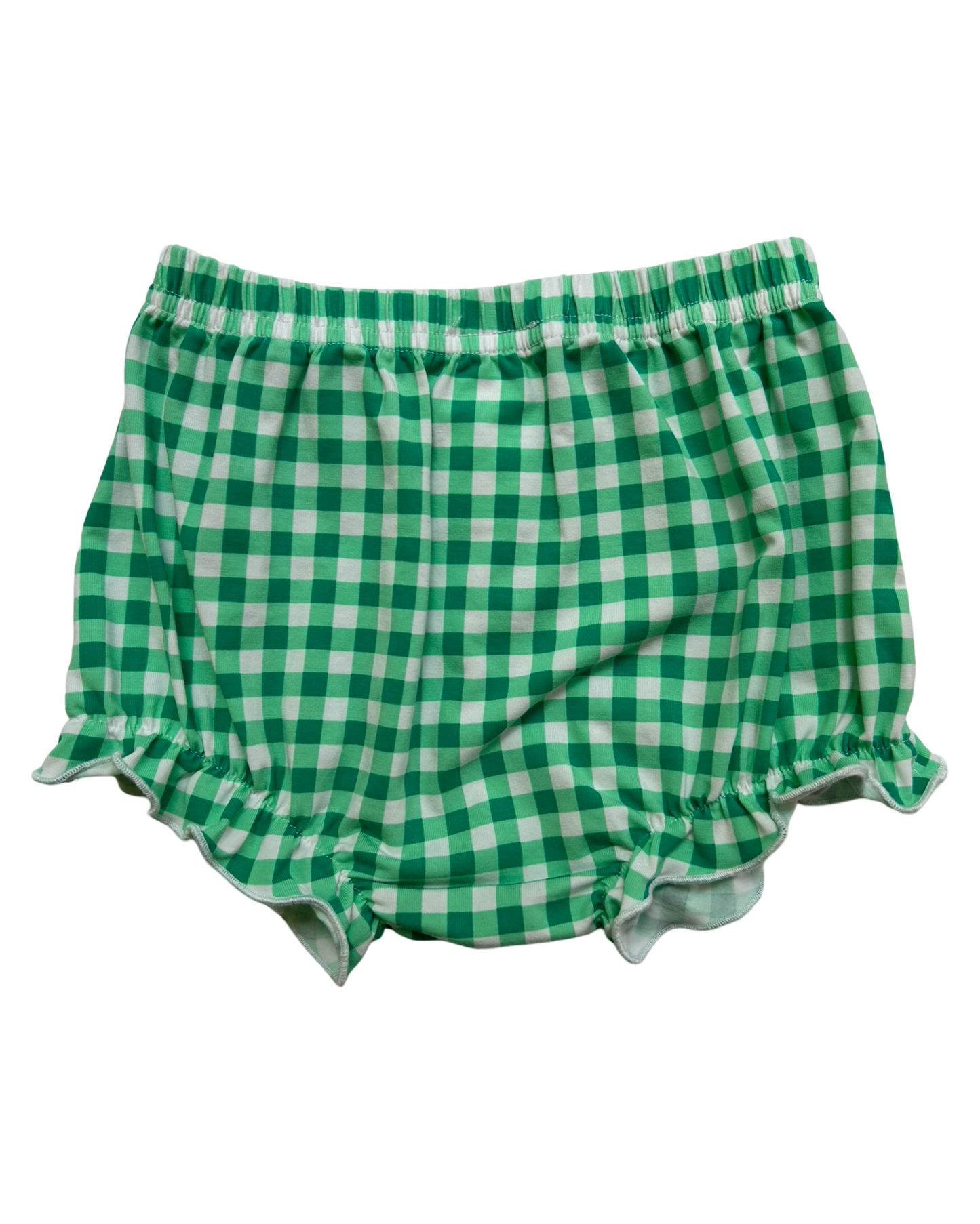 24M Baby Girls Sugar Dumplin Gingham Embroidered Tractors 🚜 🚜 🚜 With Diaper Cover. 2 Pieces Set.