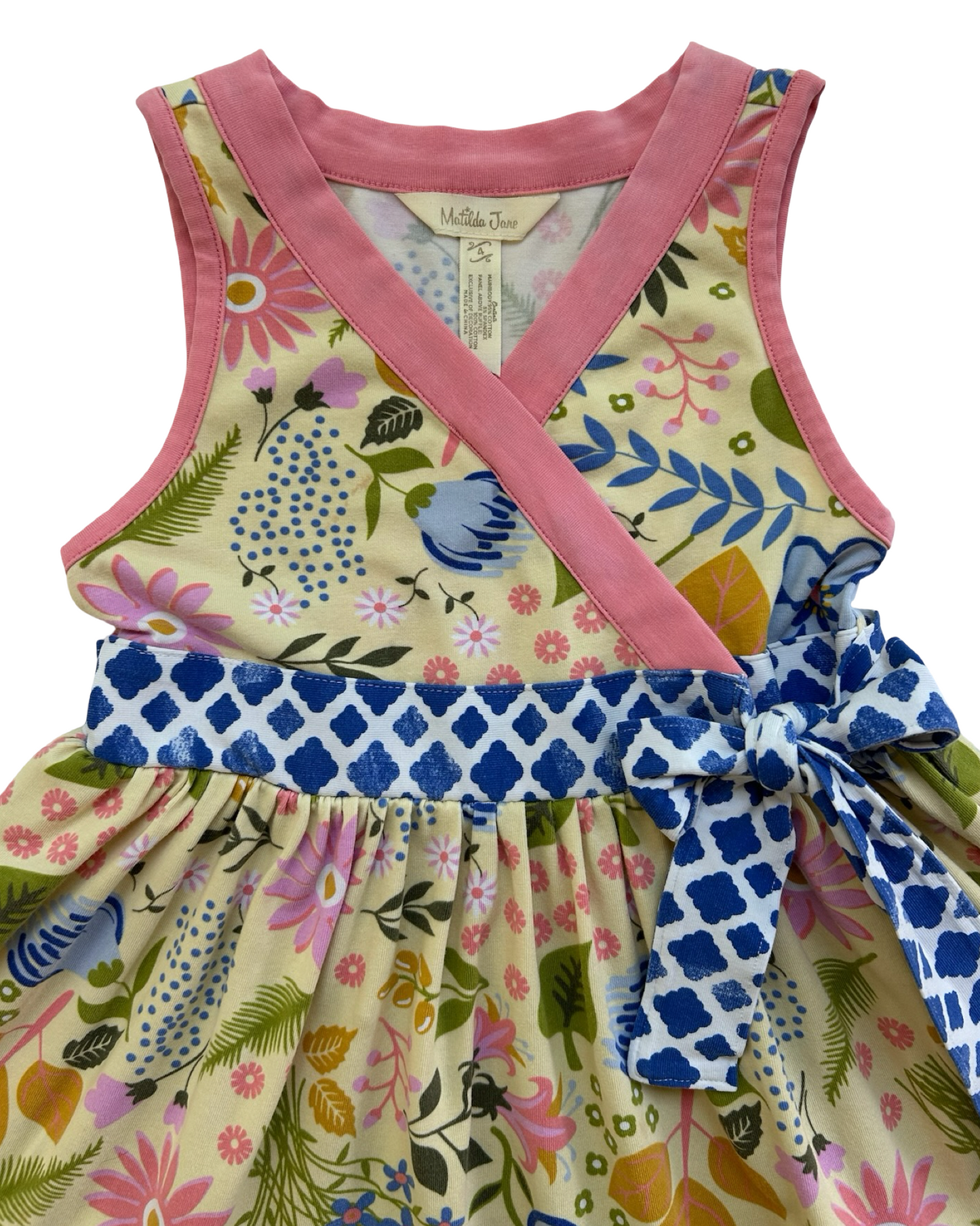 4T Toddlers Girls Matilda Jane May Day Garden Fairy Floral Dress.