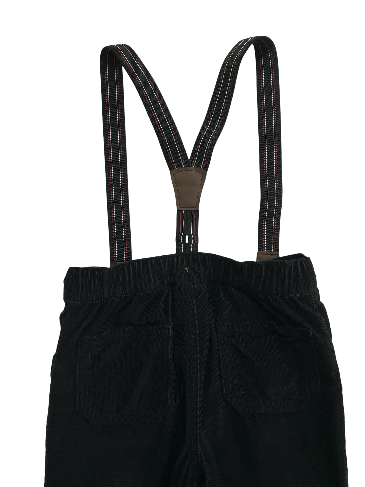 18M Carter’s Baby Boy Black Corduroy Suspenders