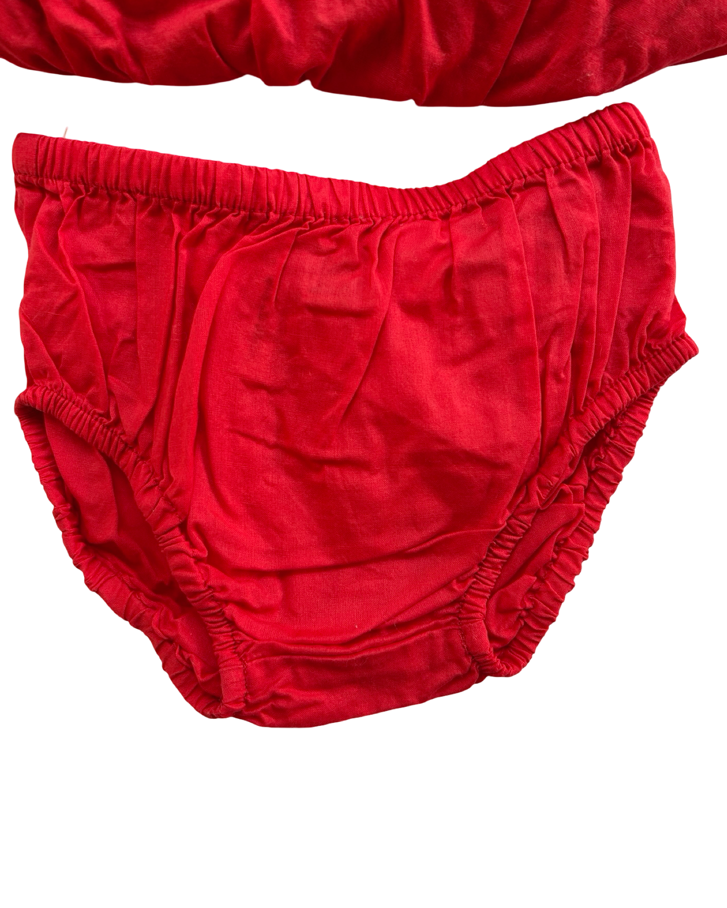 3M-6M Baby Girls Janie & Jack Floral Ruffle Trim Dress With Diaper Cover 2 Piece Set NWOT.