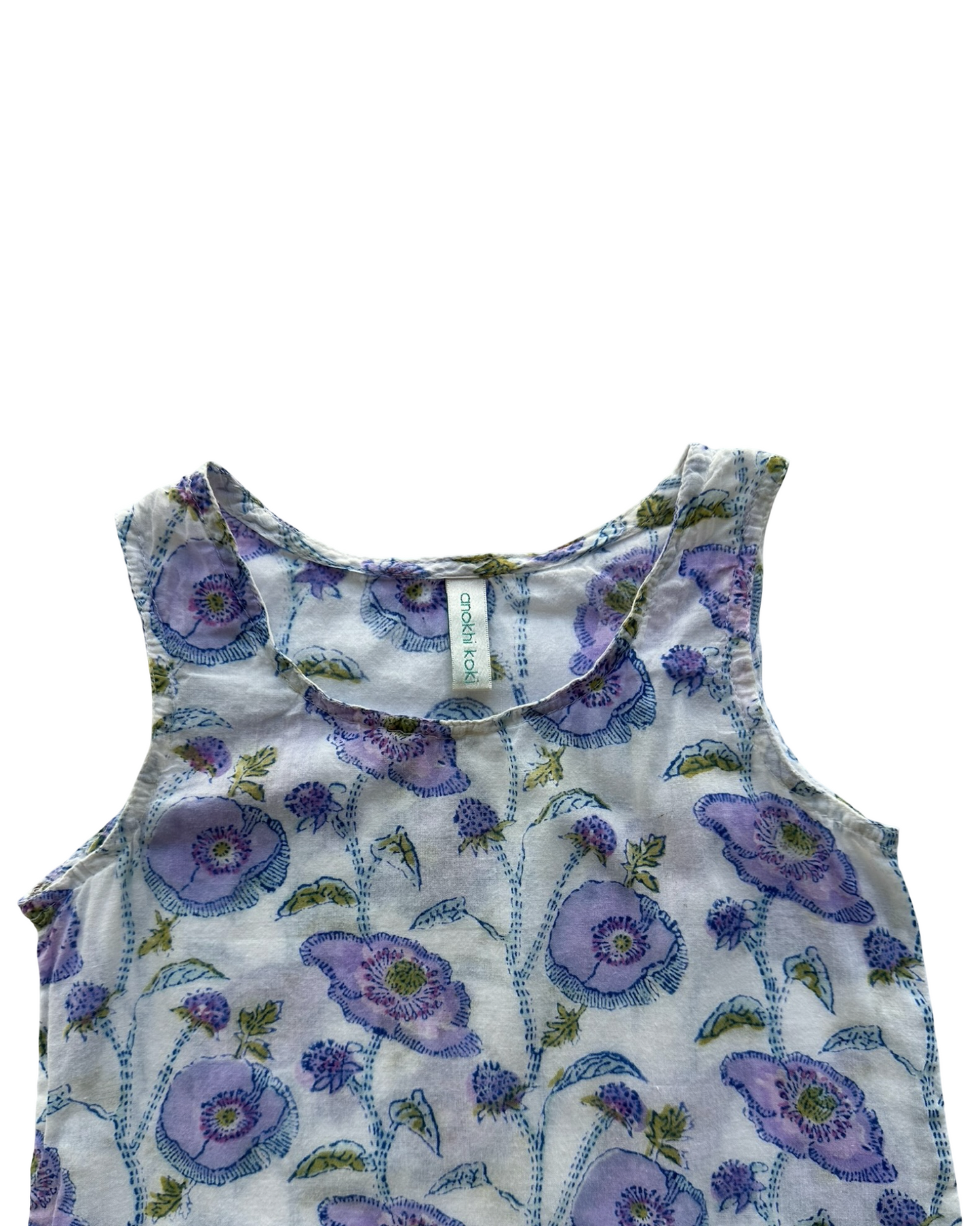 2Y-3Y Toddler Girl Anokhi Koki Lightweight Floral Dress