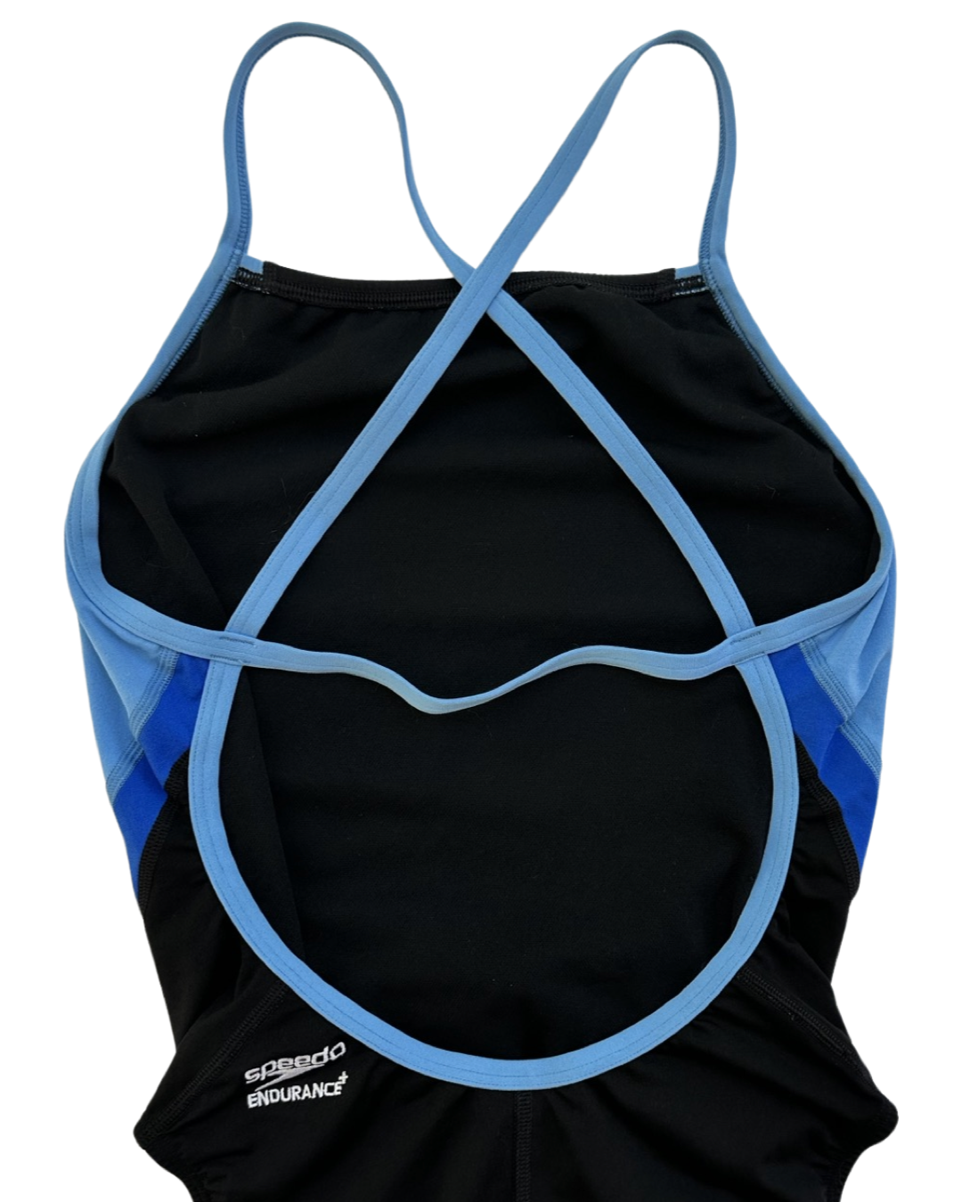 Women’s Black & Blue Endurance + One Piece Competitive Speedo Swim Suit 6/32