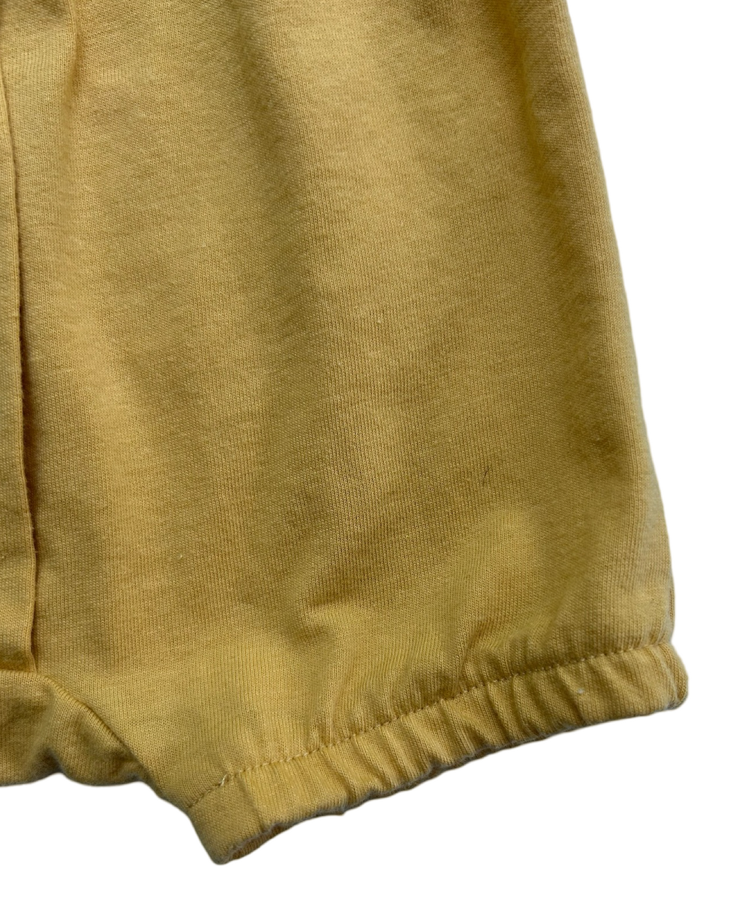 0-3M Baby Girl Grayson Mini Mustard Yellow Bubble Romper