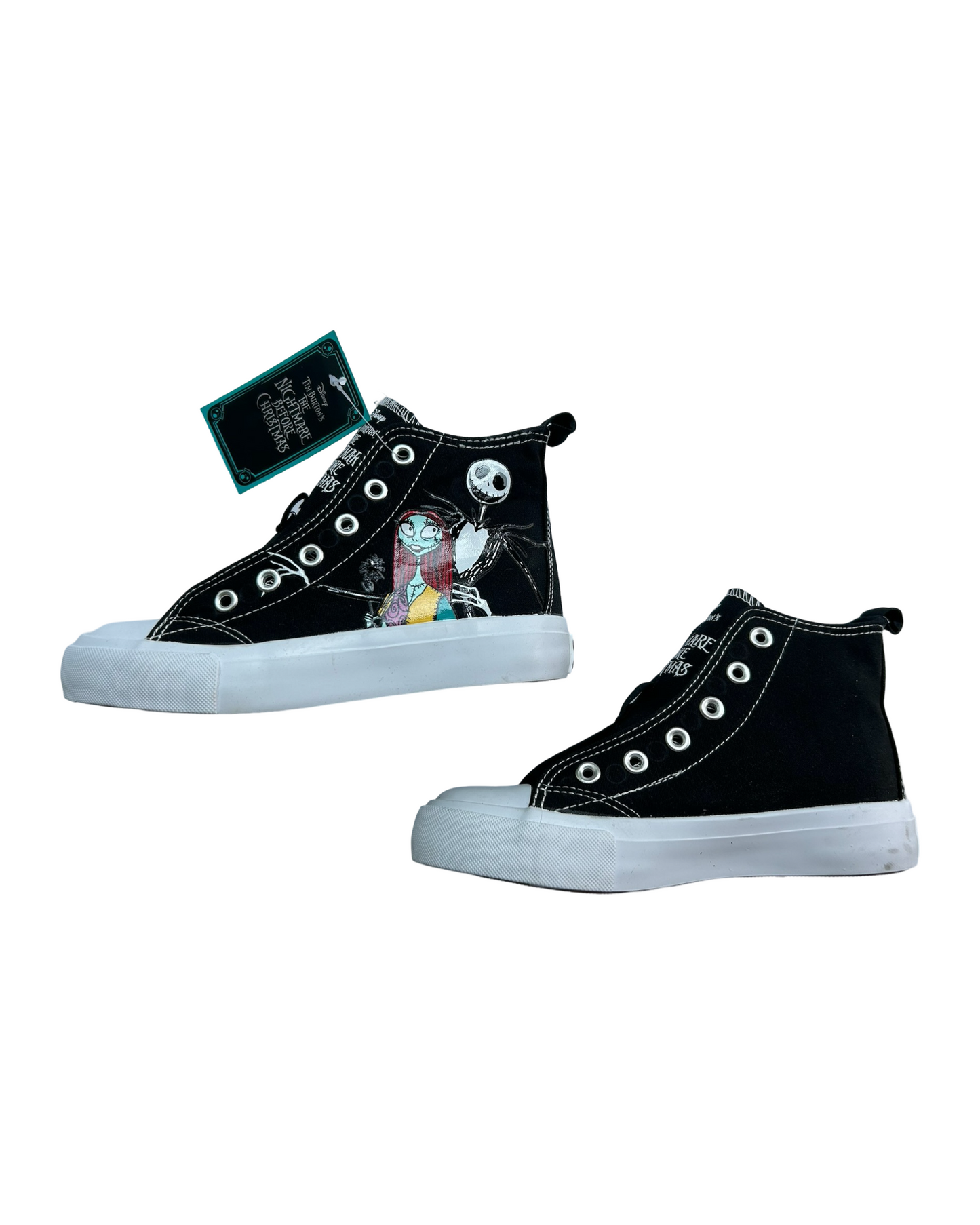 13C Toddler Girl / Boy Black Disney Tim Burtons The Nightmare Before Christmas Canvas Shoes