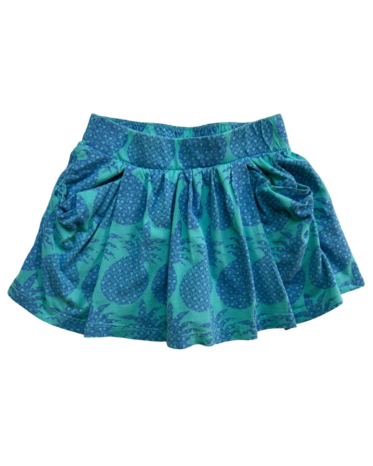 XS 4T-5T  Toddlers Girls Gap Kids Pineapple 🍍 Skort Whit Pockets