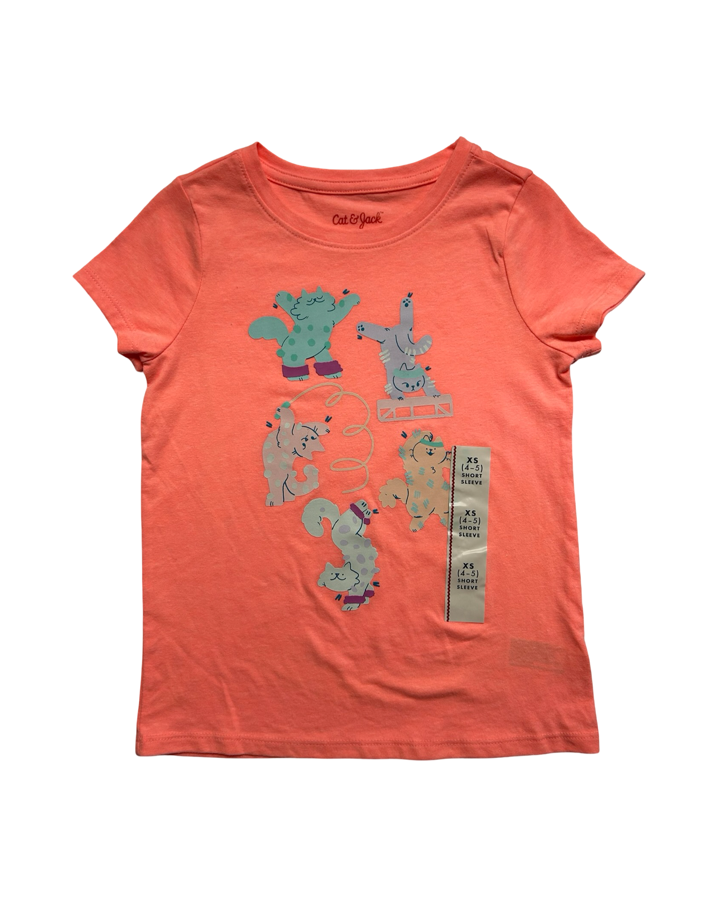 XS 4T-5T Toddlers Girls Cat & Jack - Circo 3 Piece Set.
