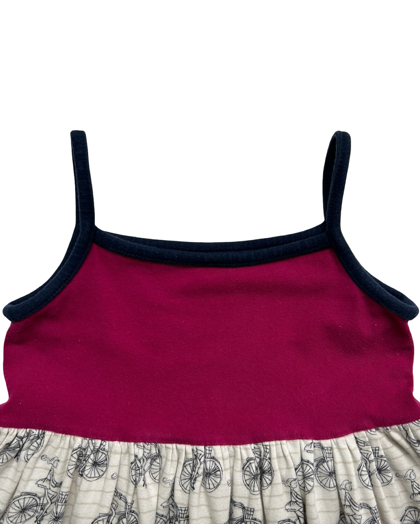 4T Toddler Girls KPea Bicycle Print Dress
