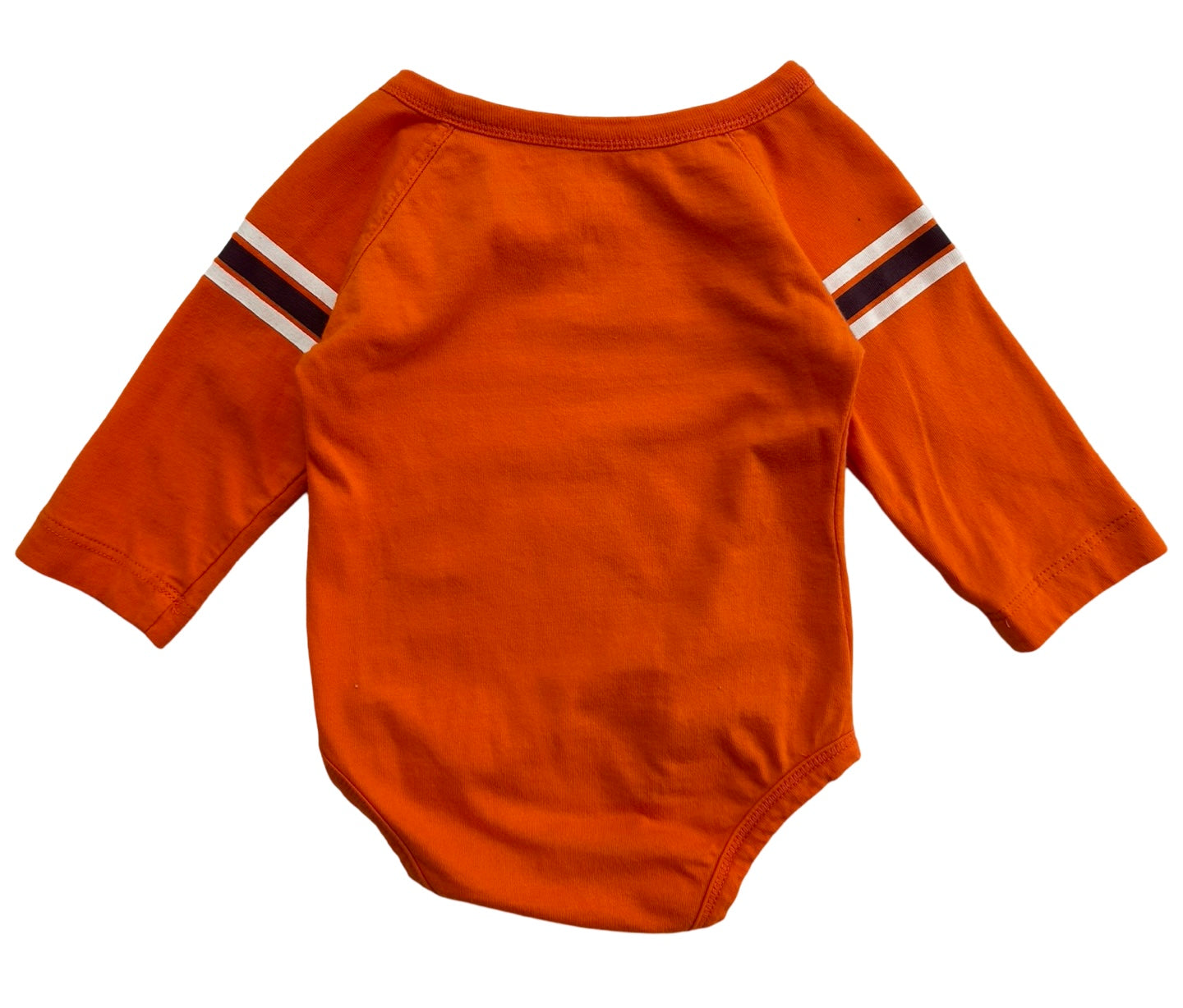 0-3M Baby Boys and Girls (Kids) Newborn & Infant Colosseum Hokies Virginia Tech Long Sleeve Romper One Piece.